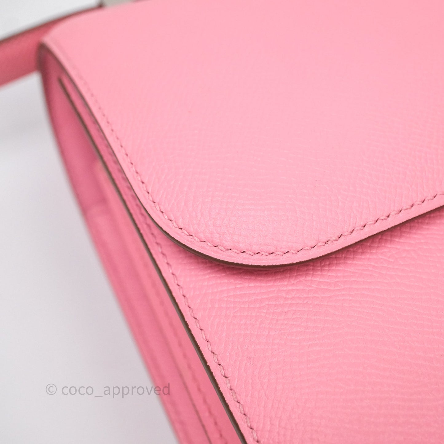 Hermès Constance 24 Rose Confetti 1Q Espom Palladium Hardware