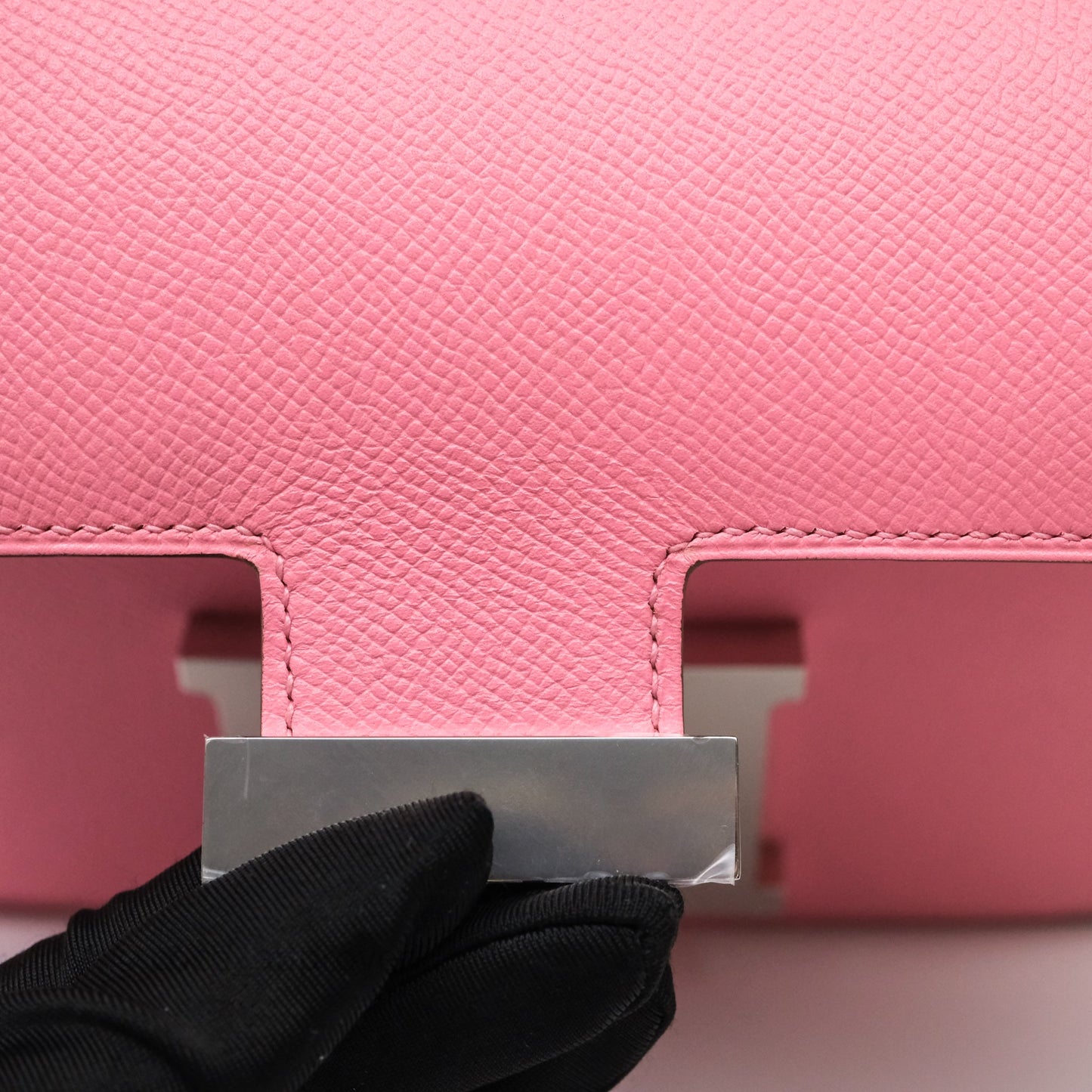 Hermès Constance 24 Rose Confetti 1Q Espom Palladium Hardware