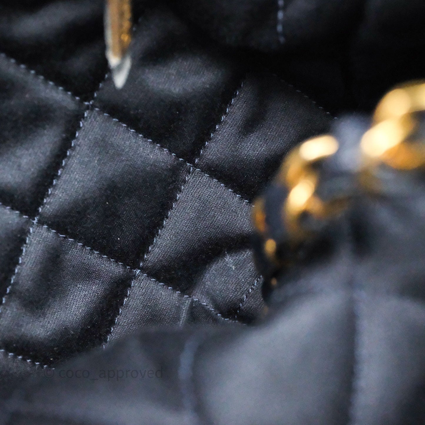 Chanel 22 Small Metallic Midnight Blue Aged Calfskin Midnight Blue/Silver Hardware