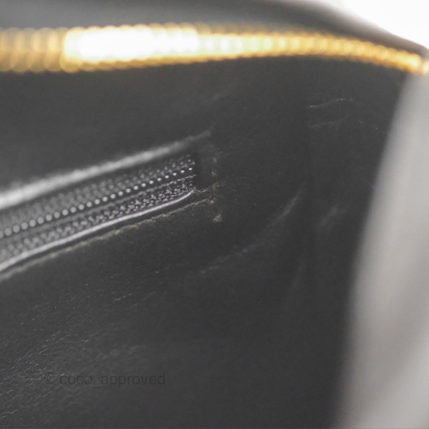 Chanel Vintage Tassel Charm Camera Bag Black Lambskin Gold Hardware