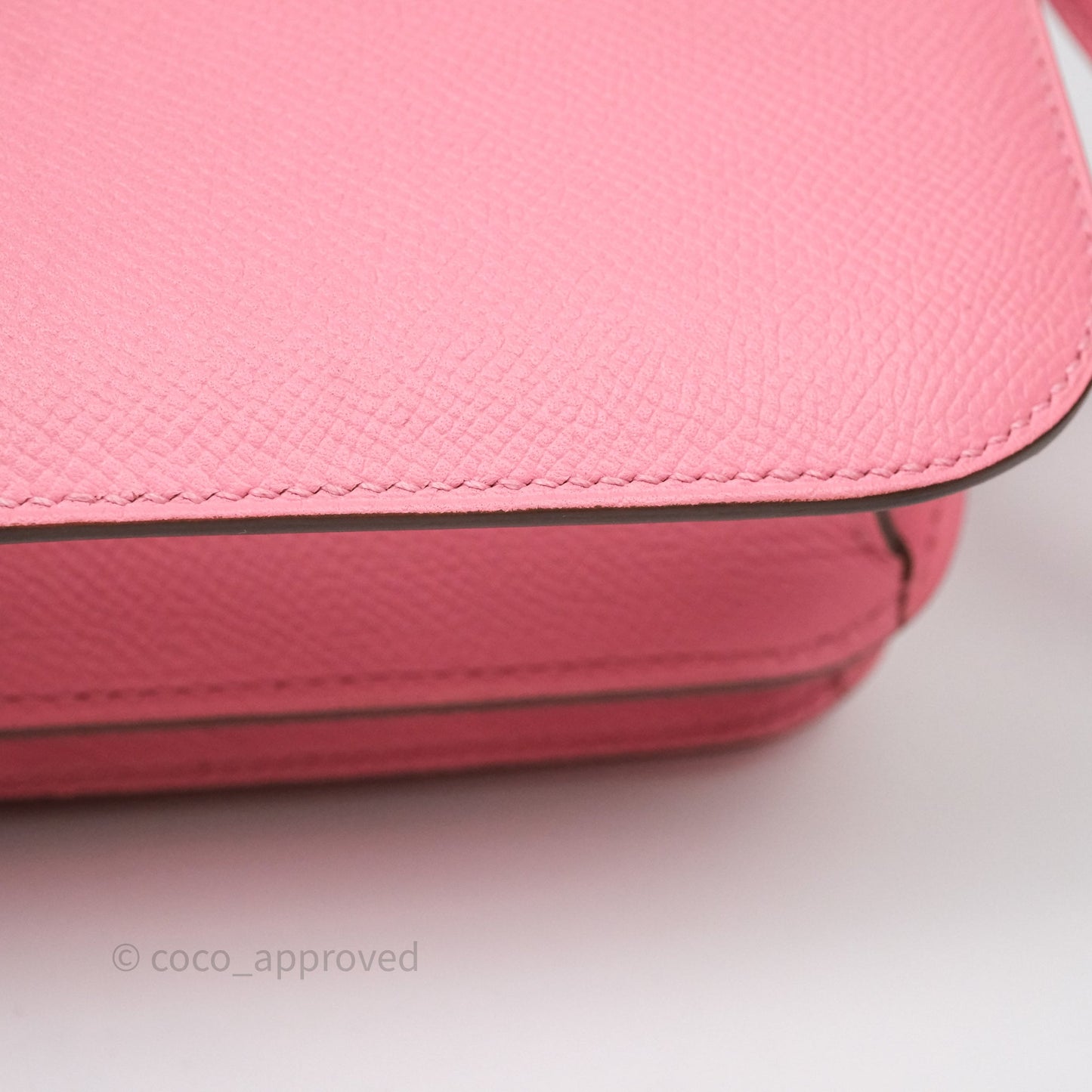 Hermès Constance 24 Rose Confetti 1Q Espom Palladium Hardware