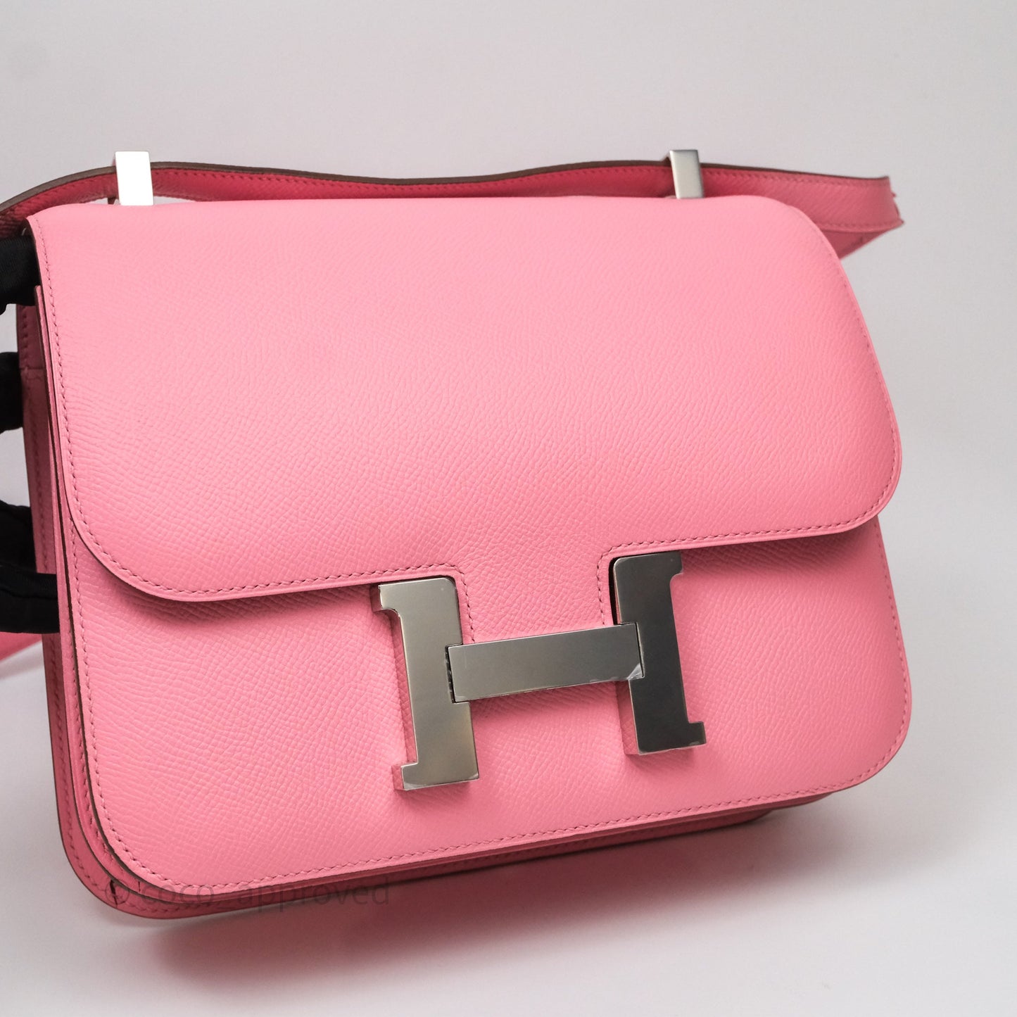Hermès Constance 24 Rose Confetti 1Q Espom Palladium Hardware