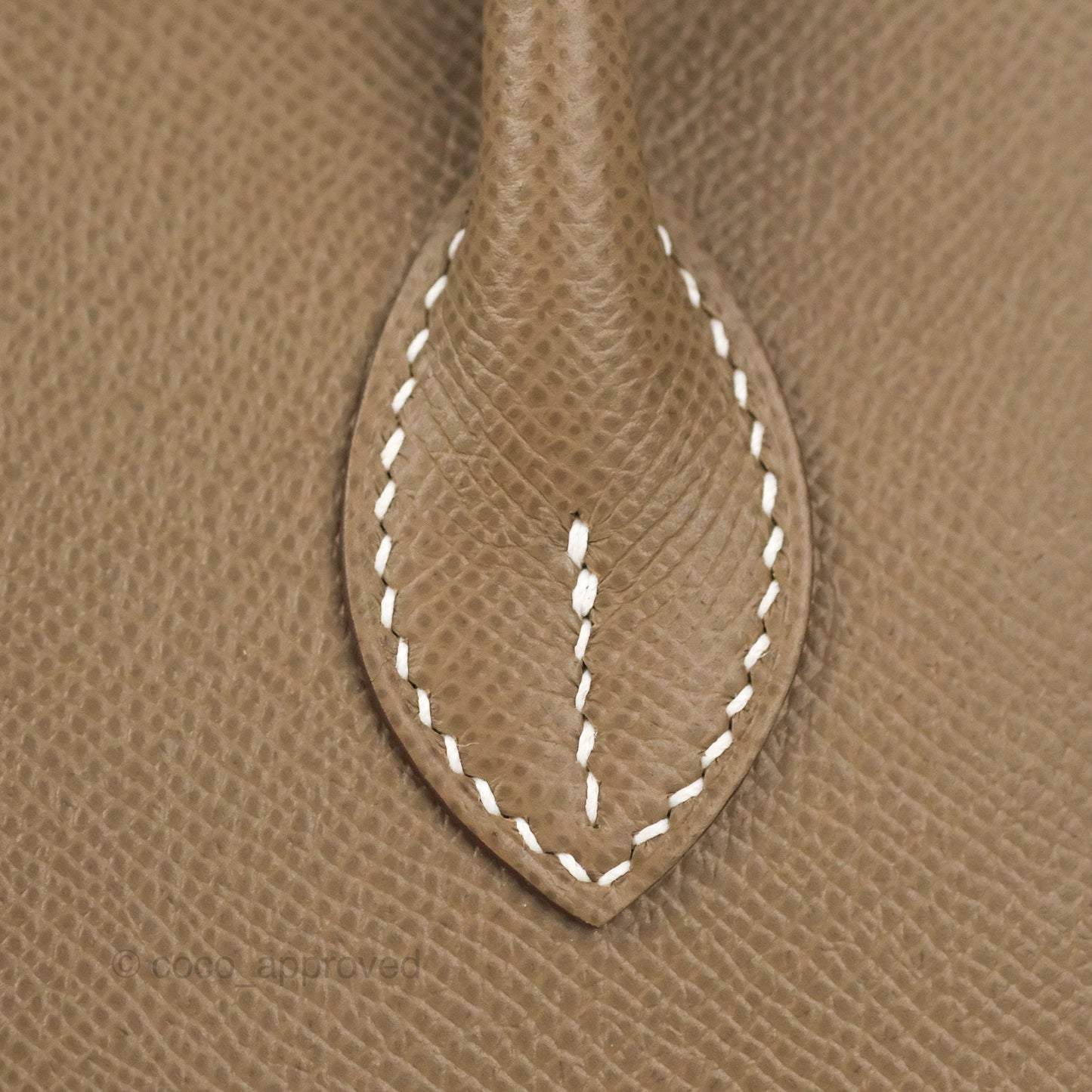 Hermès Bolide 1923 25 Etoupe Epsom Palladium Hardware