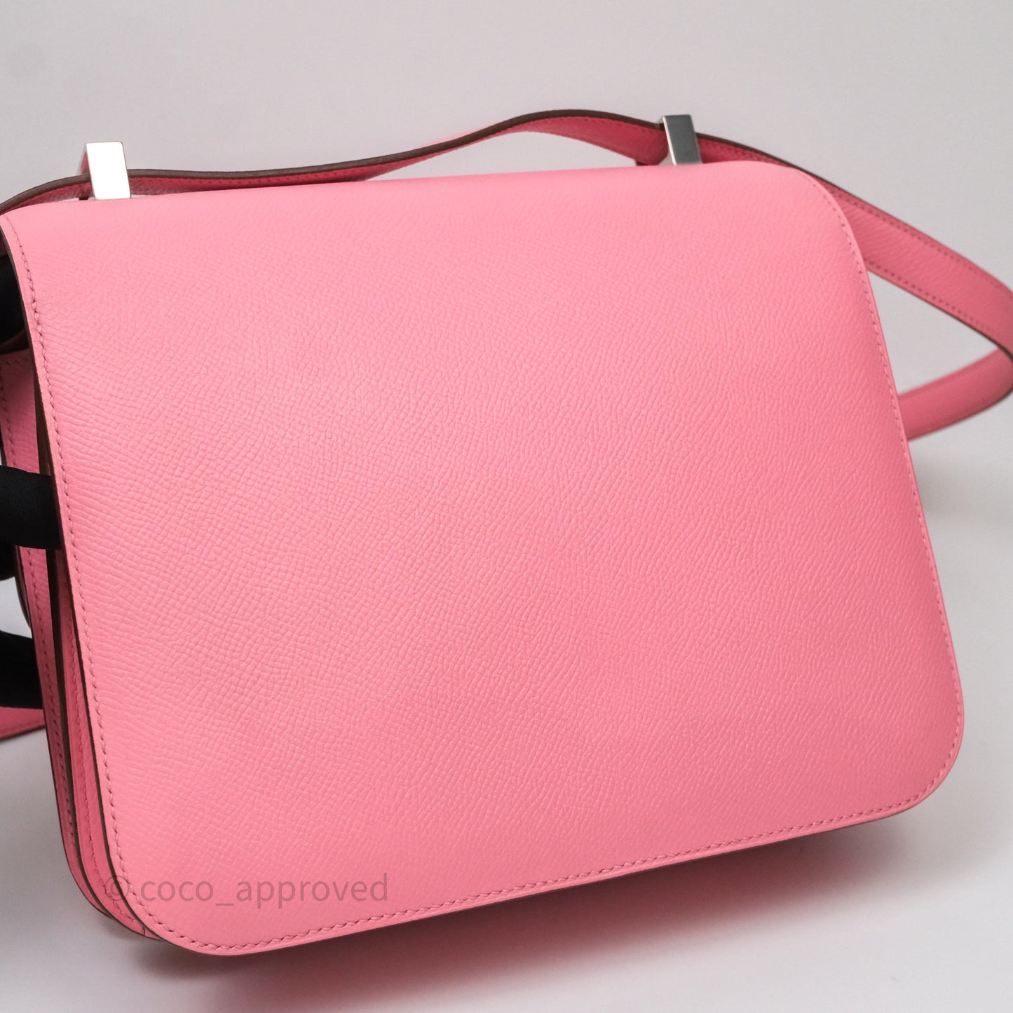 Hermès Constance 24 Rose Confetti 1Q Espom Palladium Hardware