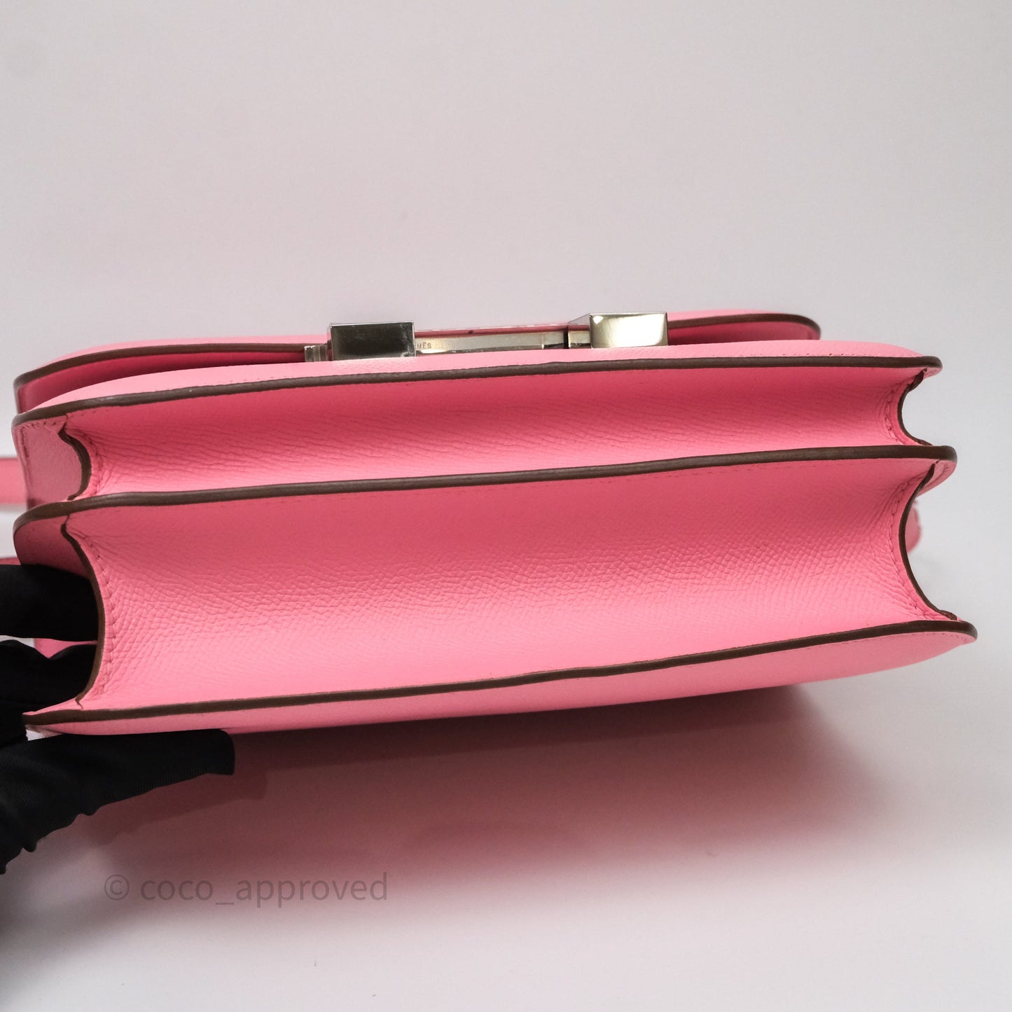 Hermès Constance 24 Rose Confetti 1Q Espom Palladium Hardware