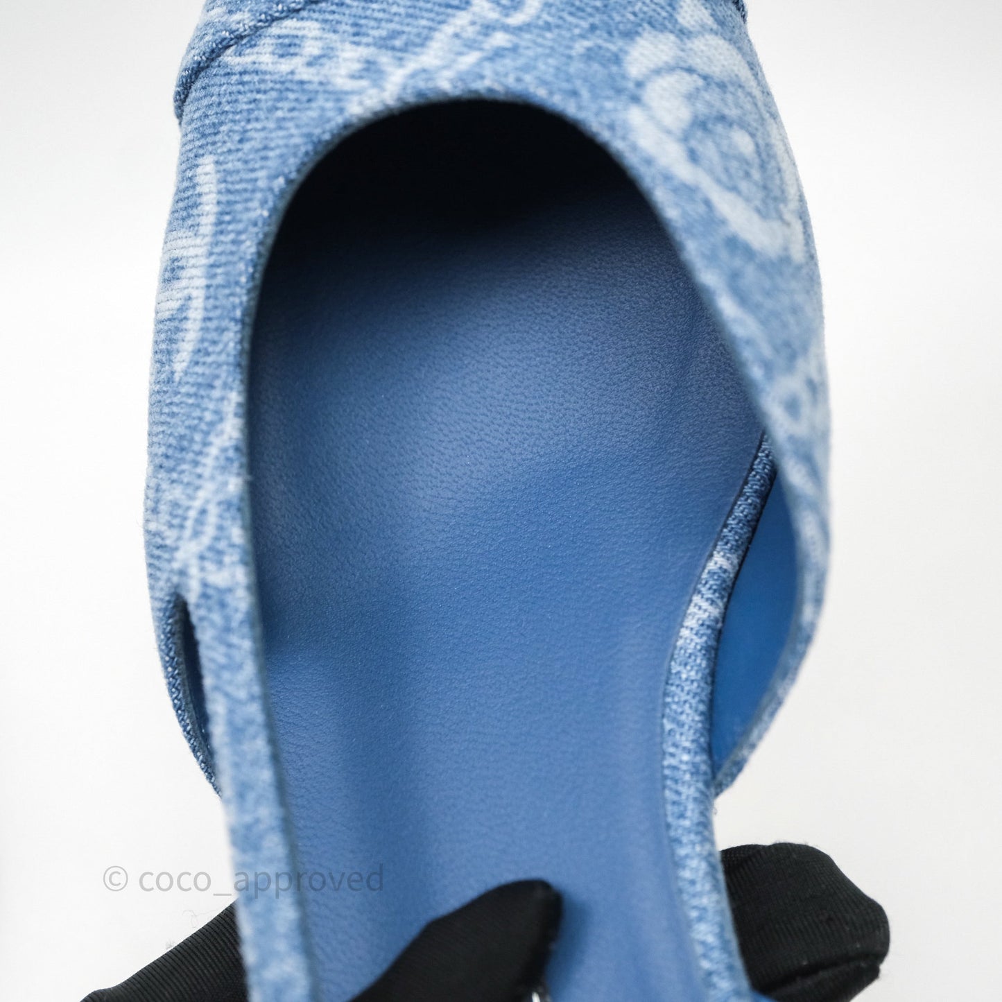 Chanel Denim Slingback Size 36