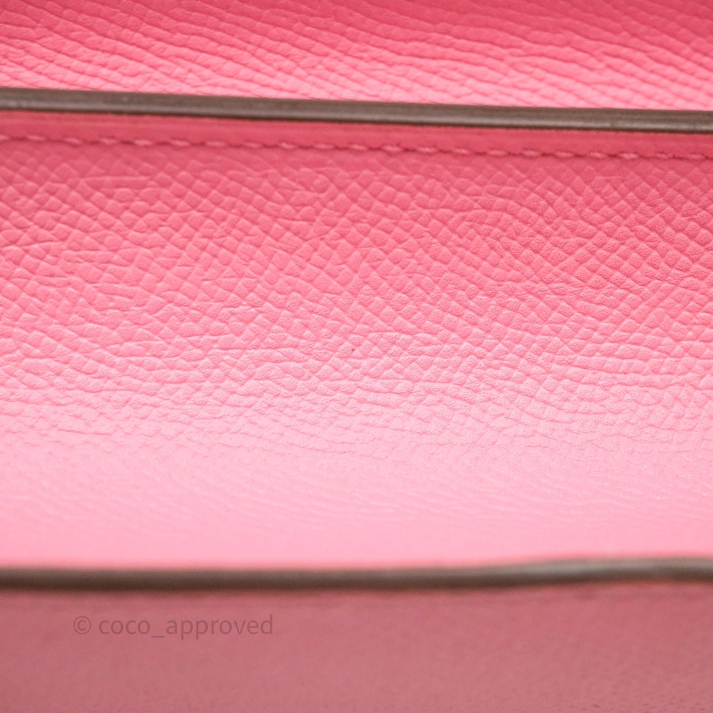 Hermès Constance 24 Rose Confetti 1Q Espom Palladium Hardware