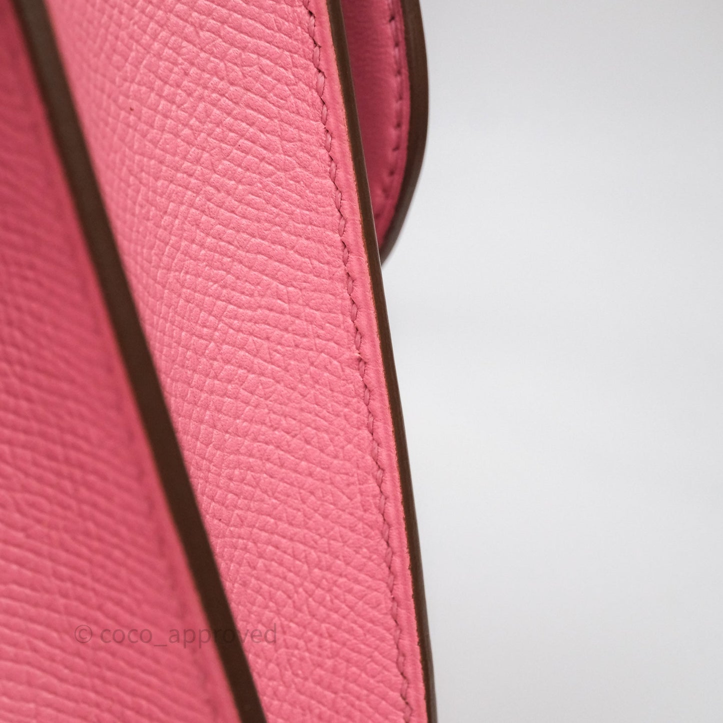 Hermès Constance 24 Rose Confetti 1Q Espom Palladium Hardware