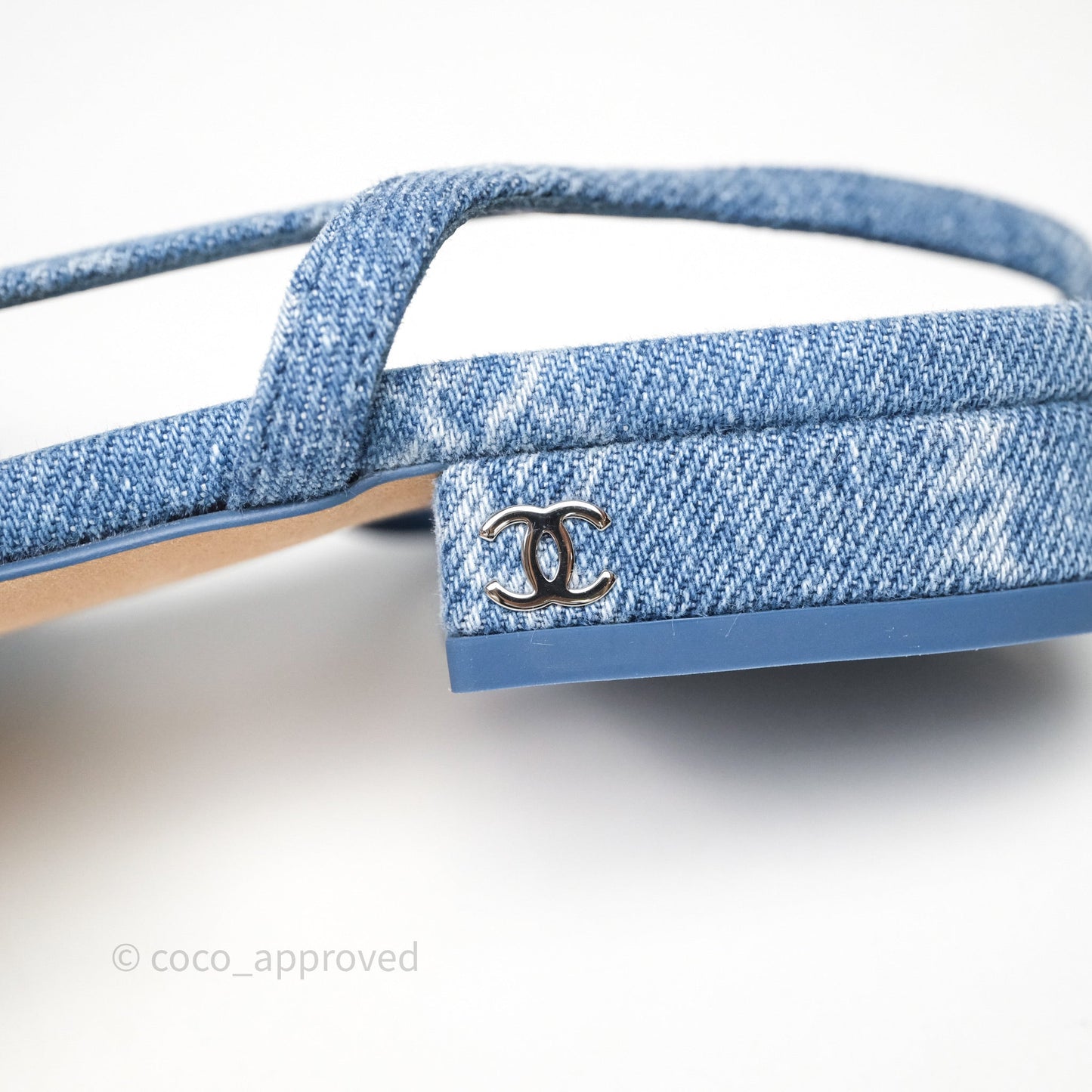 Chanel Denim Slingback Size 36