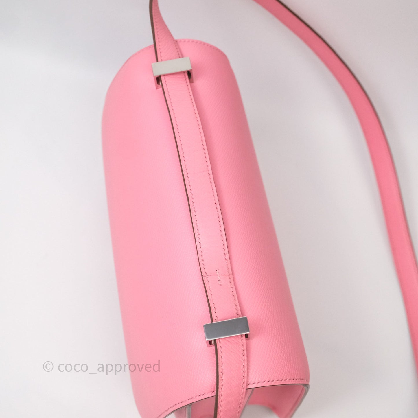 Hermès Constance 24 Rose Confetti 1Q Espom Palladium Hardware