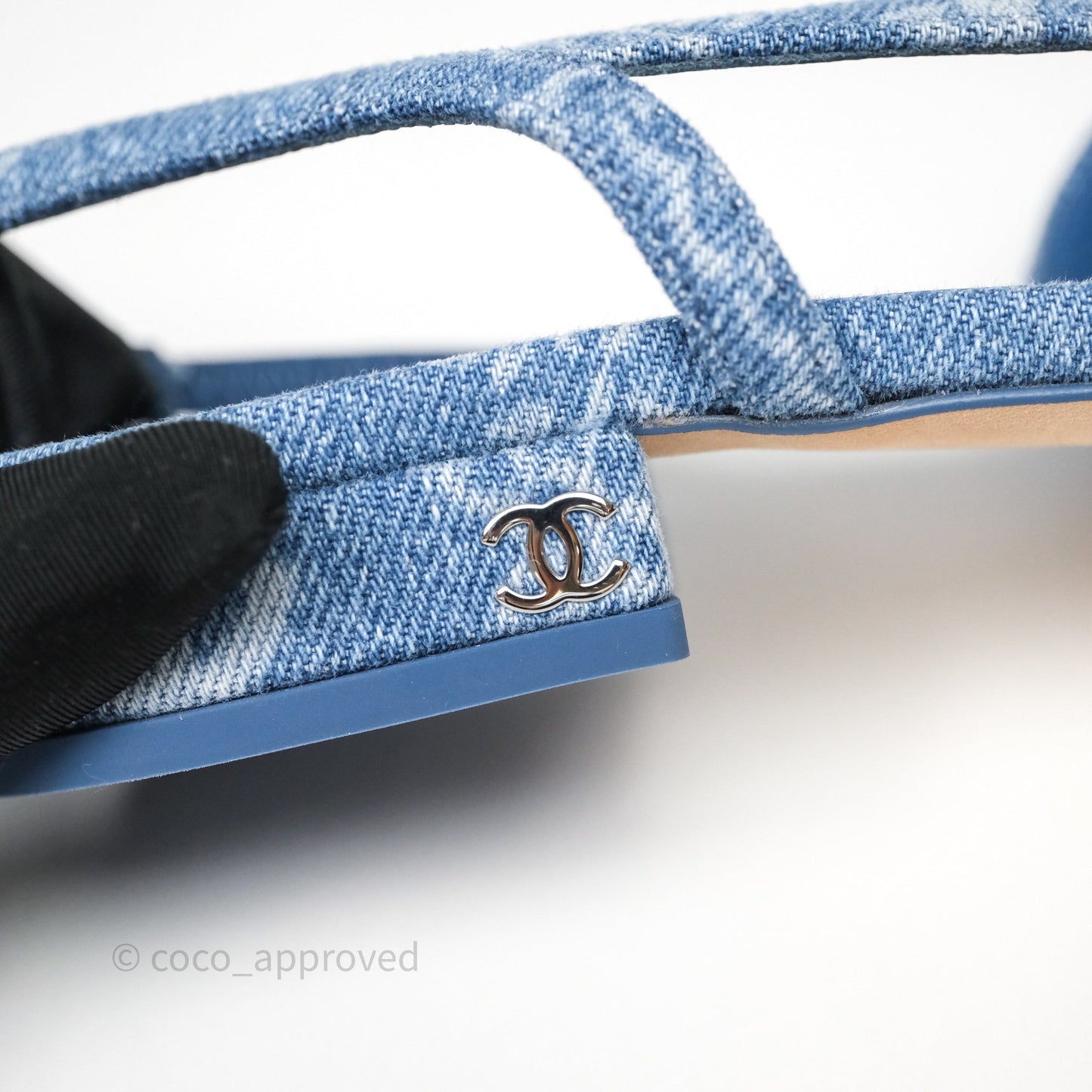 Chanel Denim Slingback Size 36
