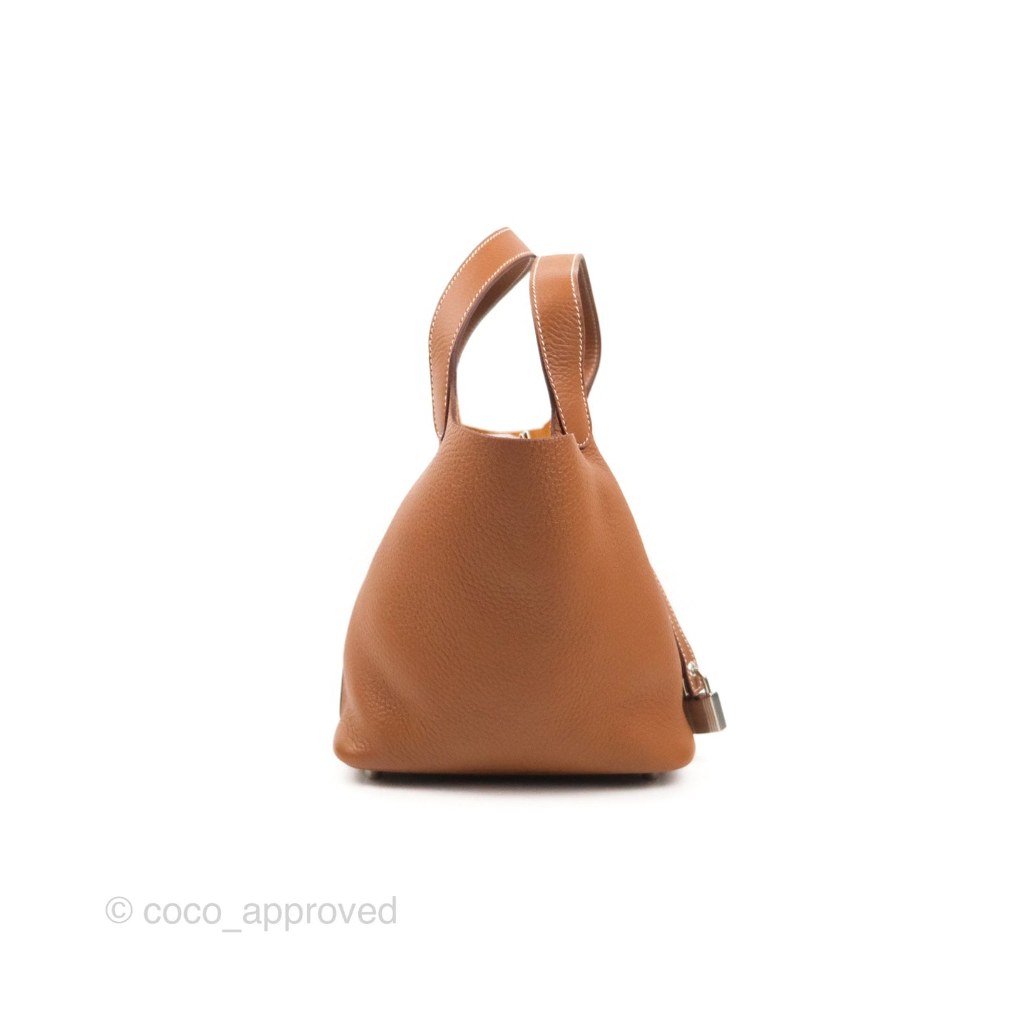 Hermès Picotin 18 Clemence Gold Palladium Hardware