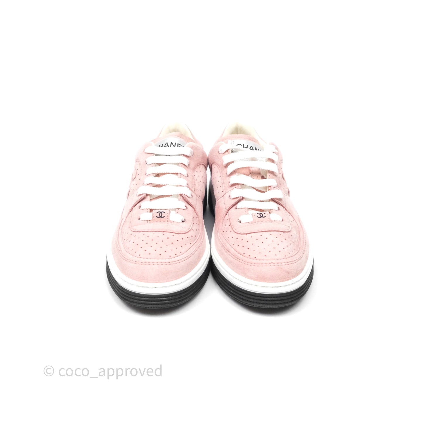 Chanel Sneakers Pink 23A Size 36