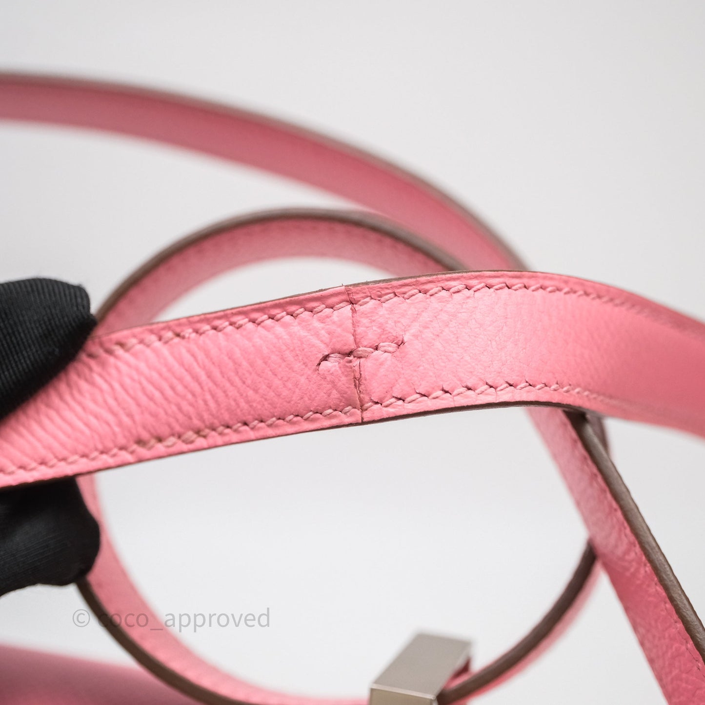 Hermès Constance 24 Rose Confetti 1Q Espom Palladium Hardware