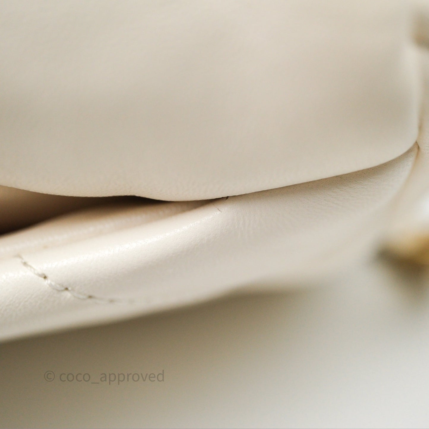 Chanel 19 Small White Mixed Hardware