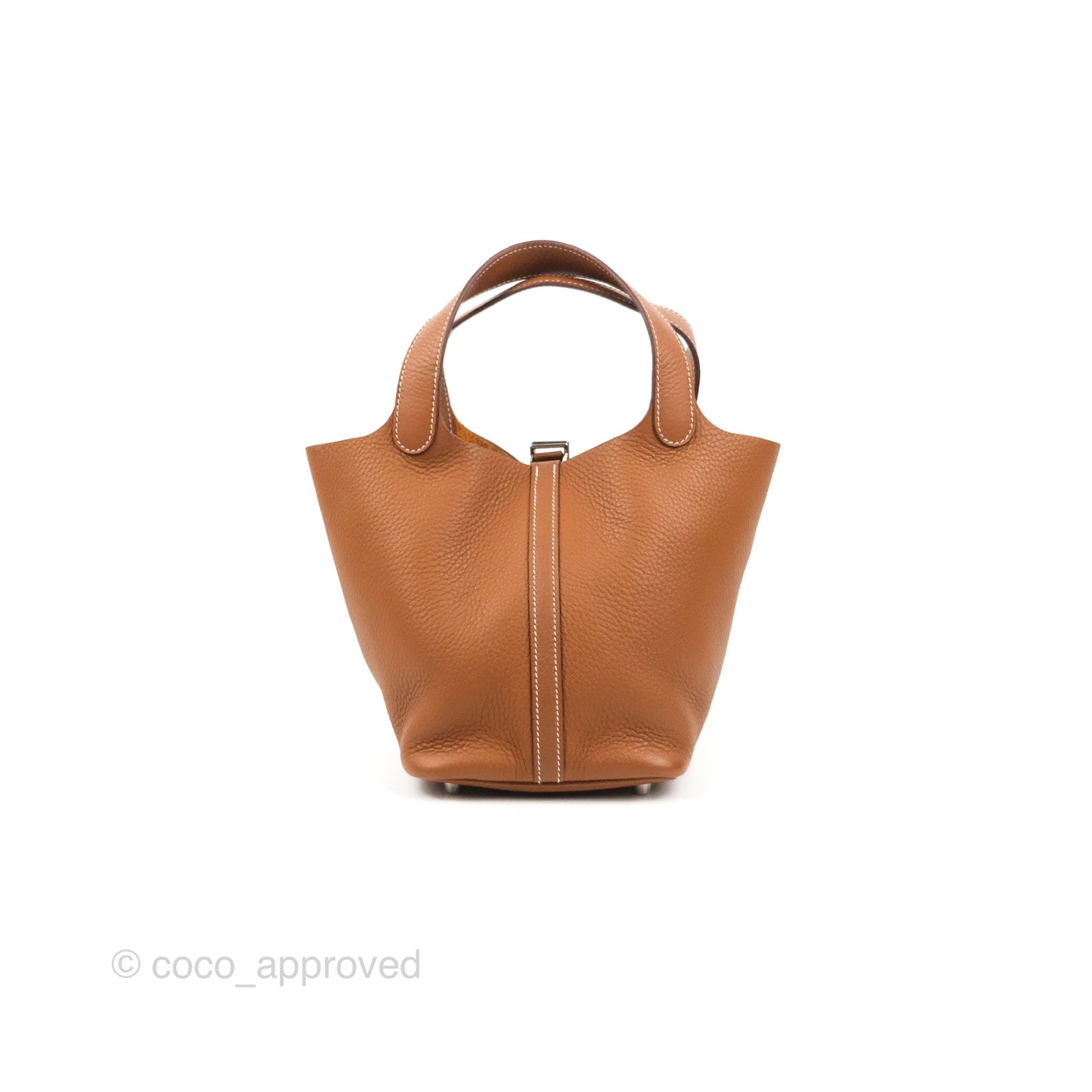 Hermès Picotin 18 Clemence Gold Palladium Hardware