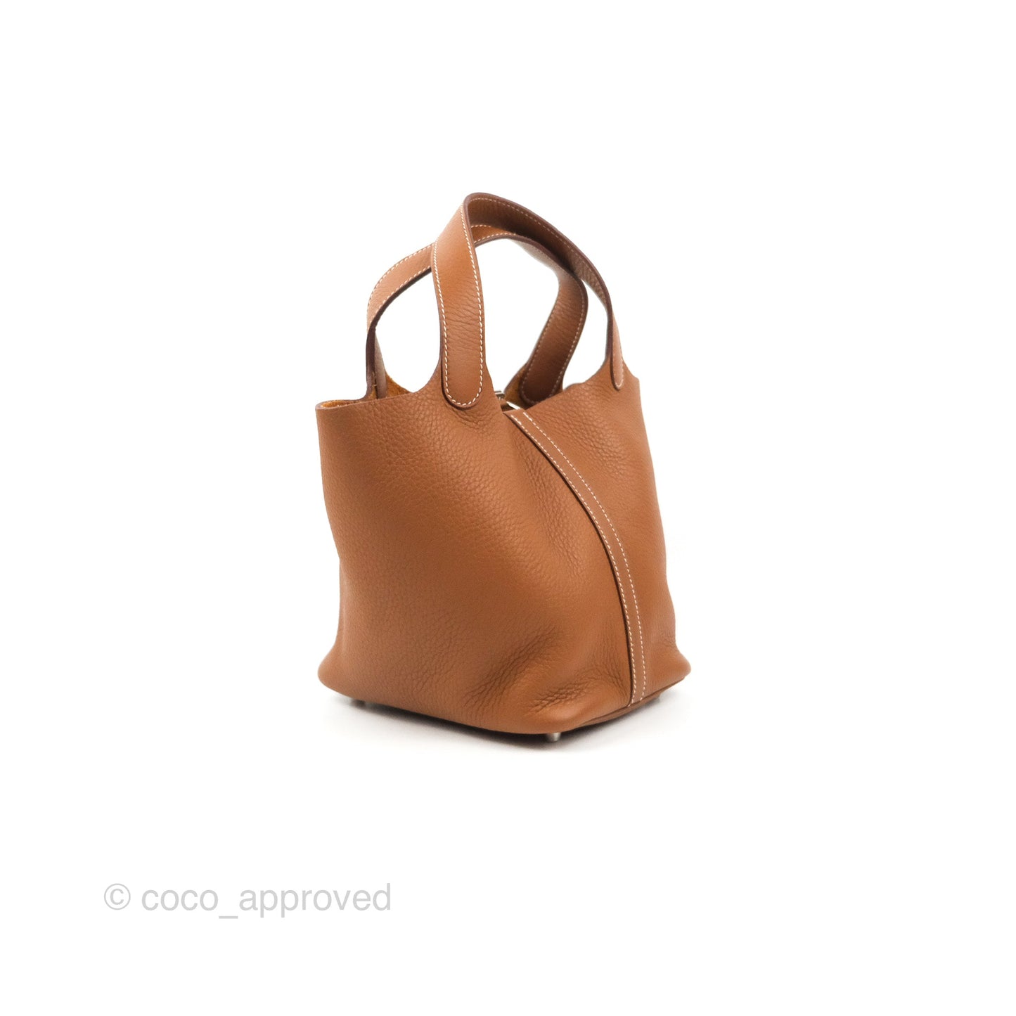 Hermès Picotin 18 Clemence Gold Palladium Hardware