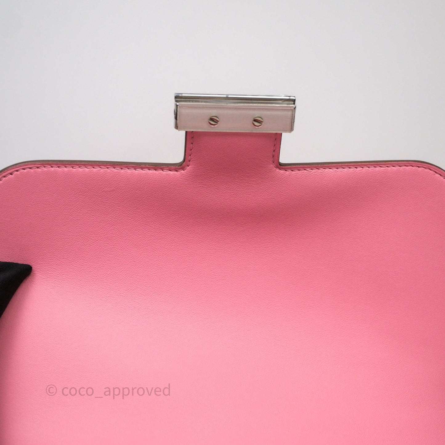 Hermès Constance 24 Rose Confetti 1Q Espom Palladium Hardware