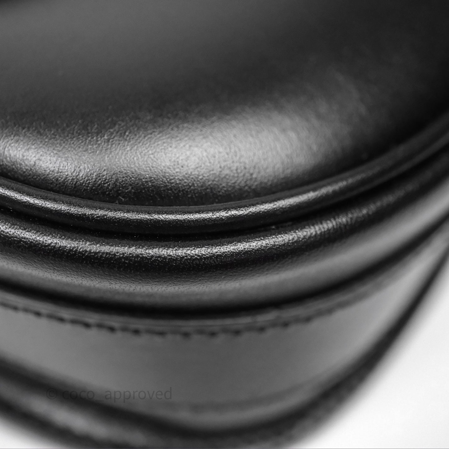 Christian Dior Small Bobby Bag Black Box Calfskin