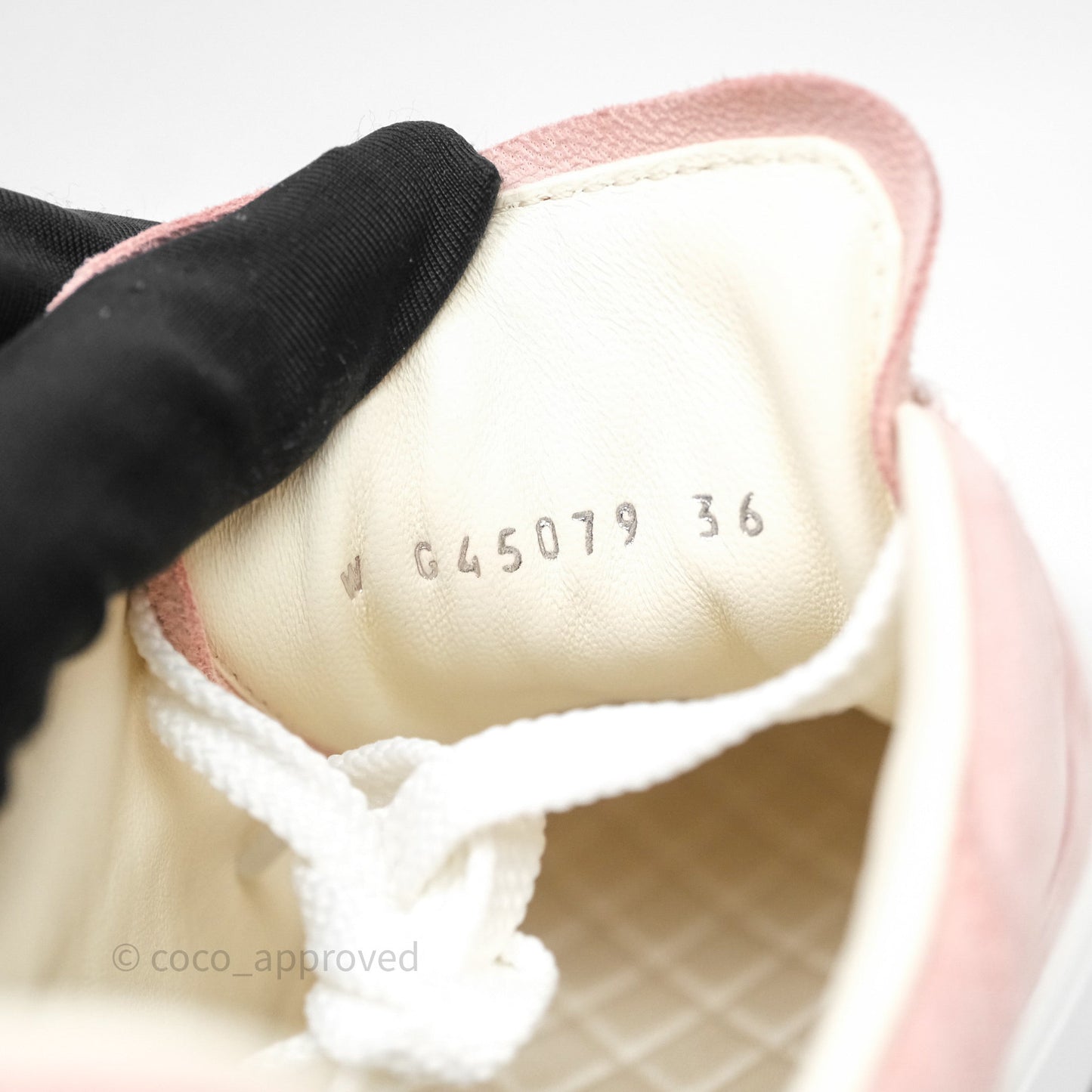 Chanel Sneakers Pink 23A Size 36