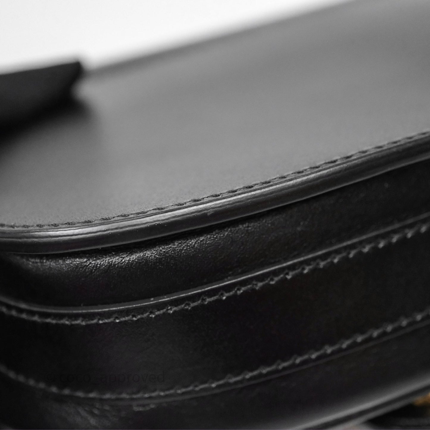 Christian Dior Small Bobby Bag Black Box Calfskin
