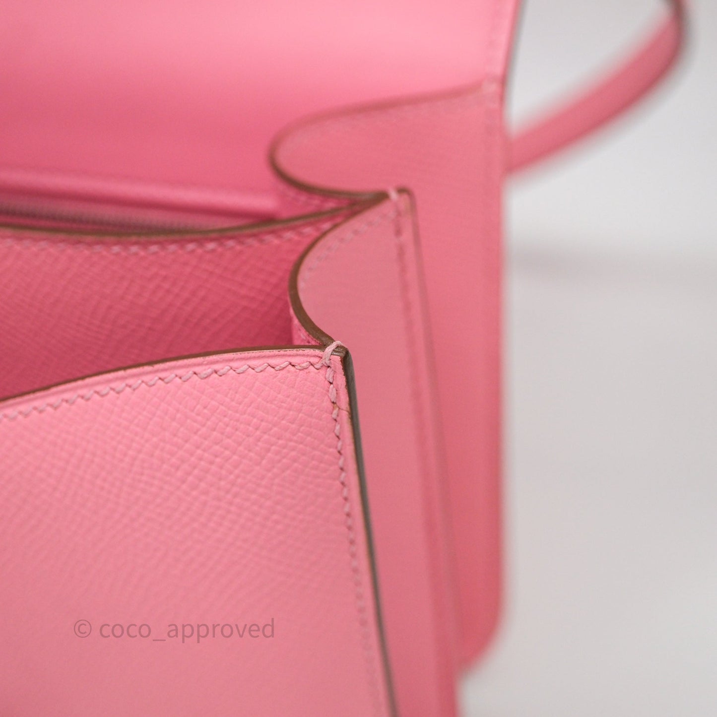 Hermès Constance 24 Rose Confetti 1Q Espom Palladium Hardware