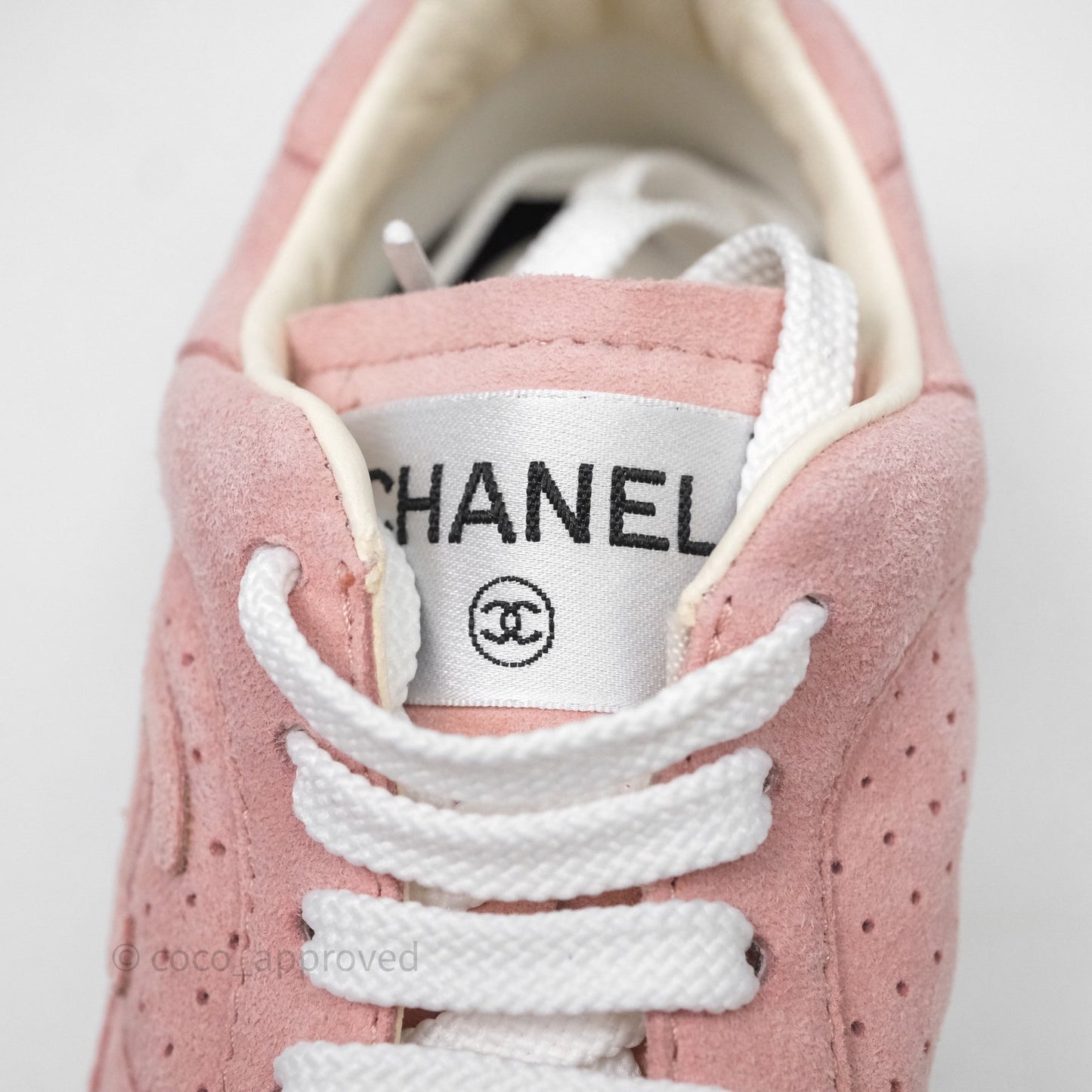 Chanel Sneakers Pink 23A Size 36