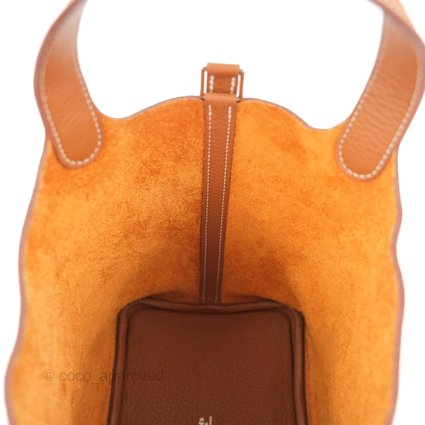 Hermès Picotin 18 Clemence Gold Palladium Hardware