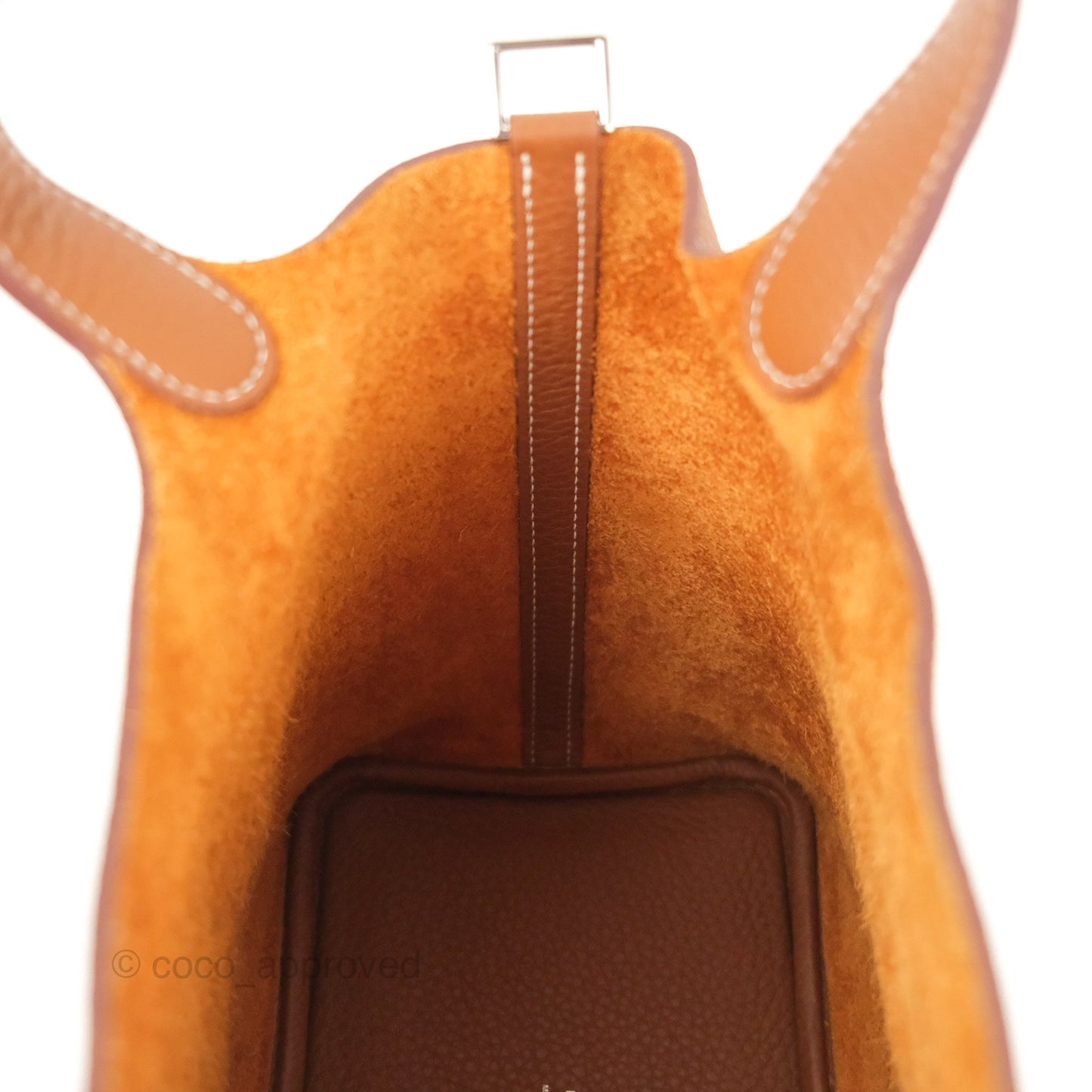 Hermès Picotin 18 Clemence Gold Palladium Hardware