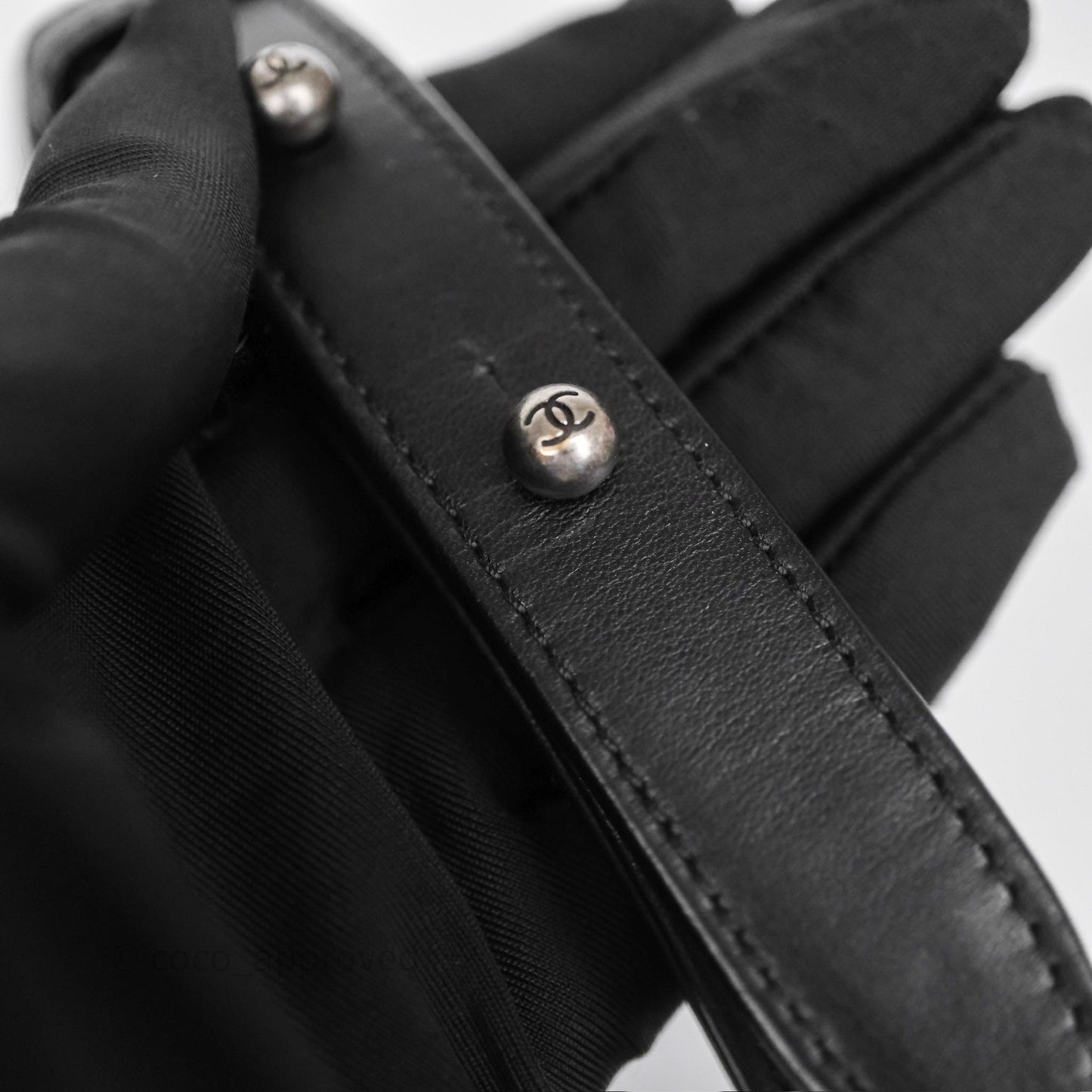 Chanel Quilted Medium Boy Black Calfskin Ruthenium Hardware