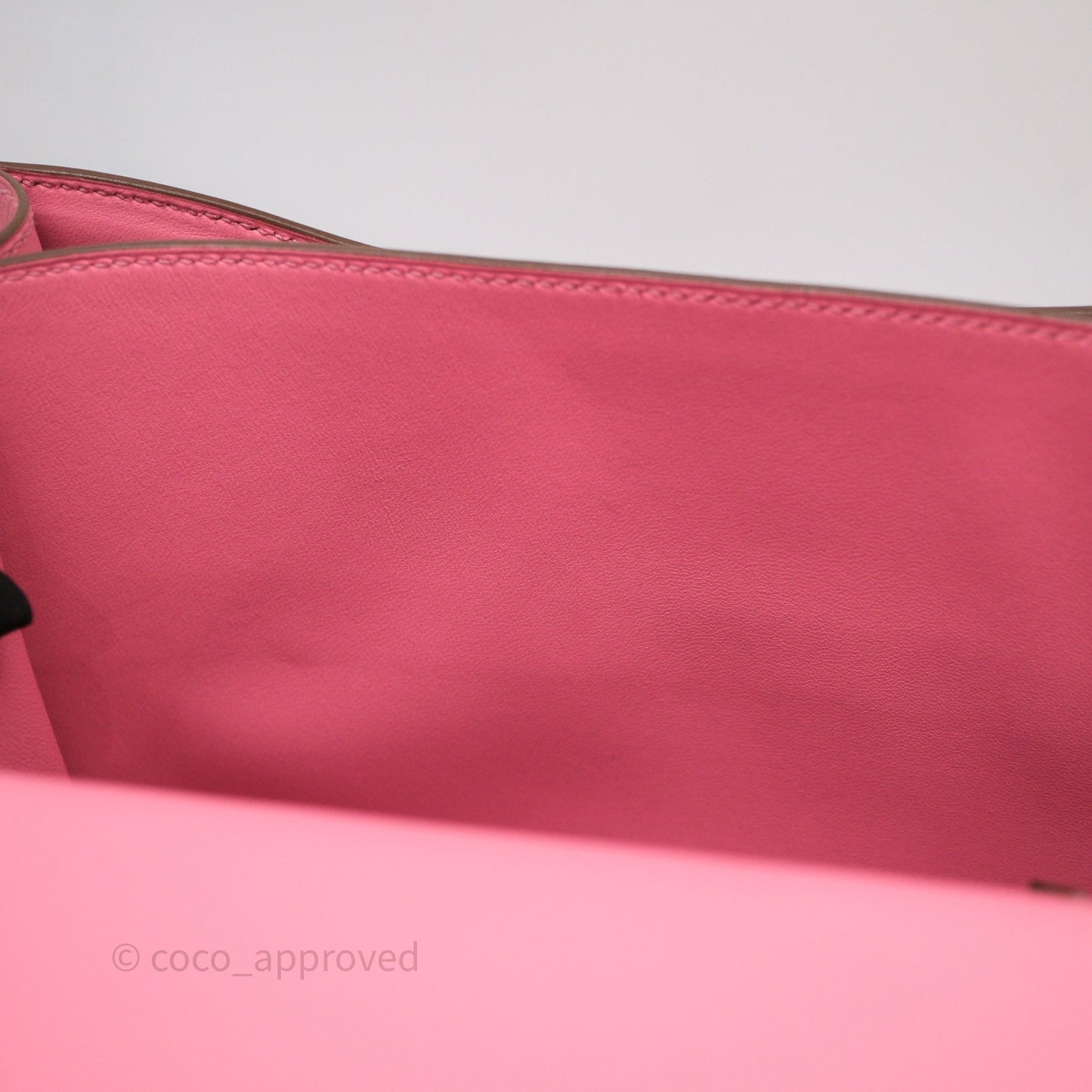 Hermès Constance 24 Rose Confetti 1Q Espom Palladium Hardware