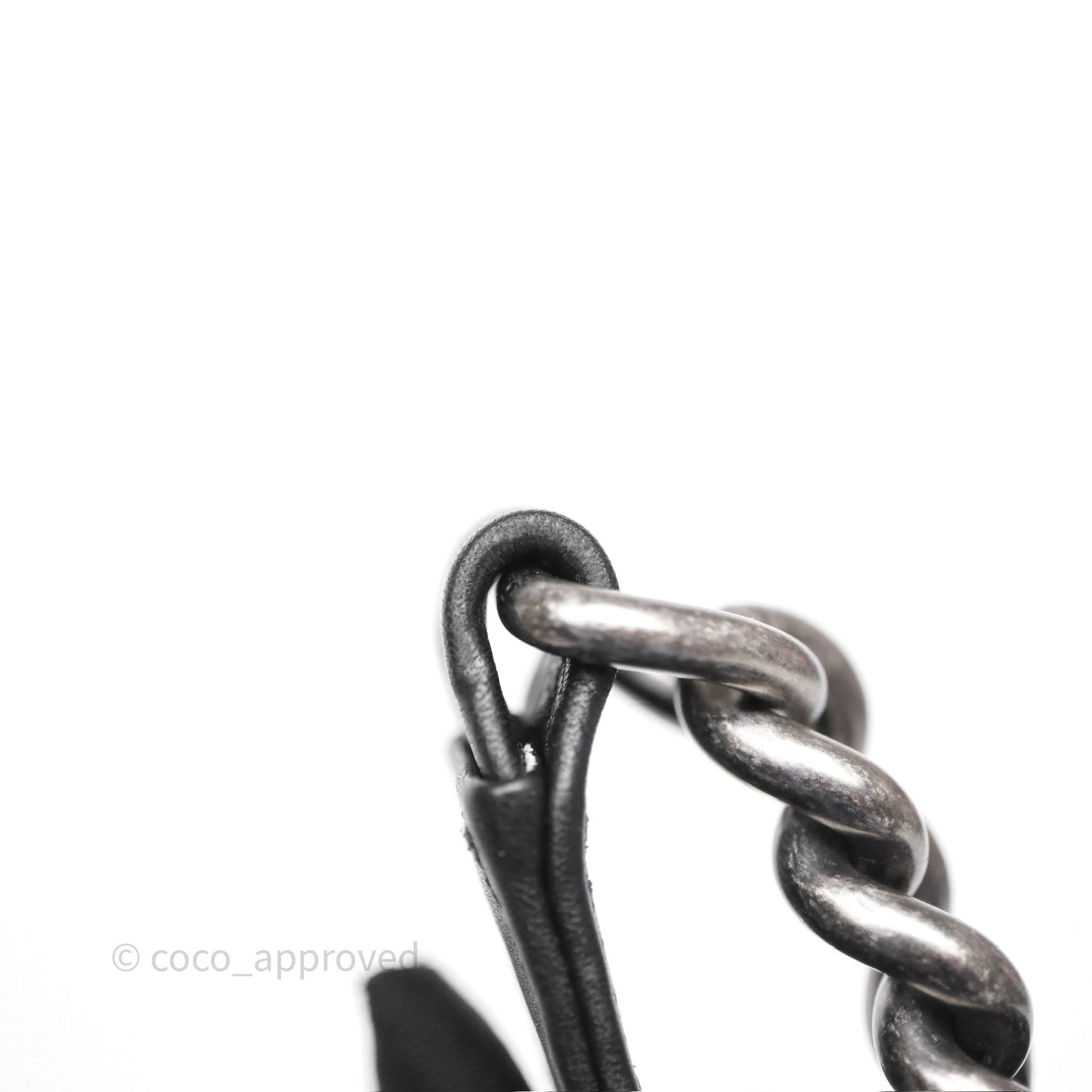 Chanel Quilted Medium Boy Black Calfskin Ruthenium Hardware