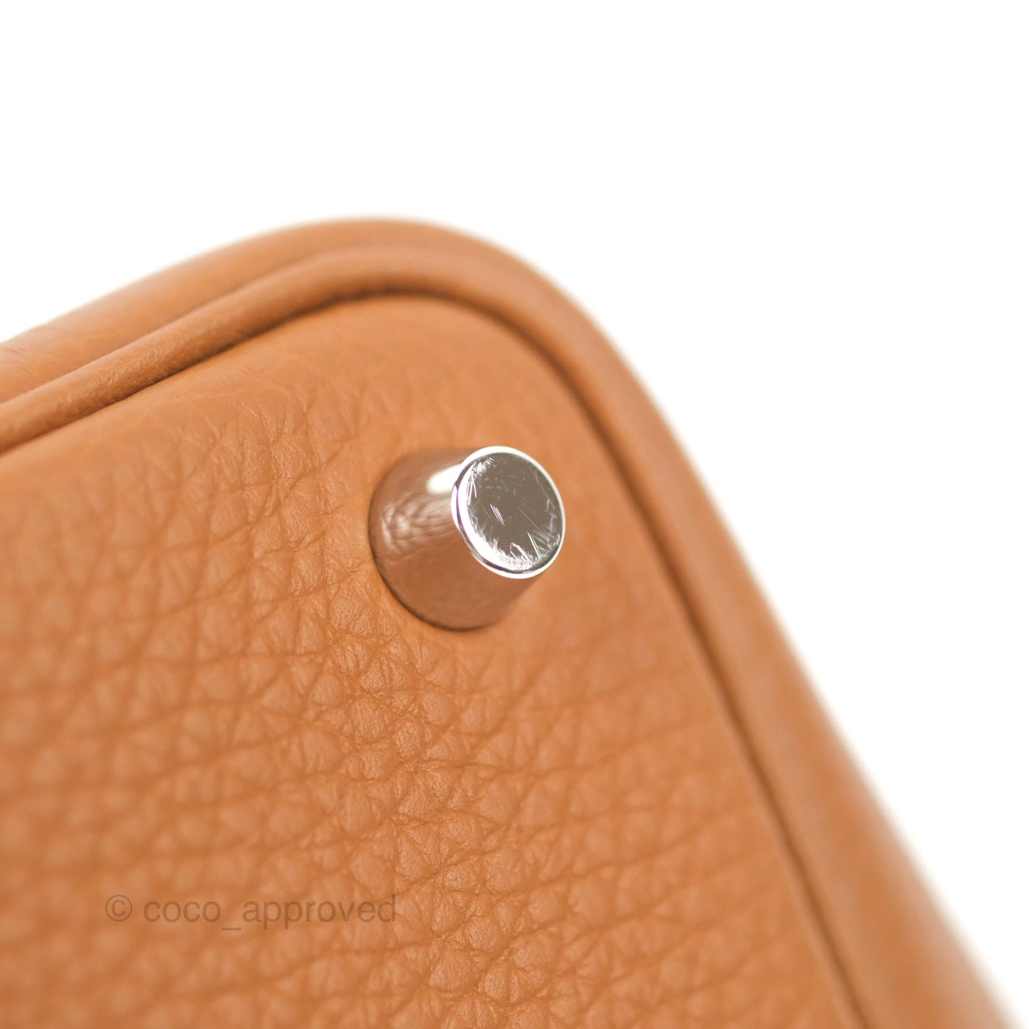 Hermès Picotin 18 Clemence Gold Palladium Hardware