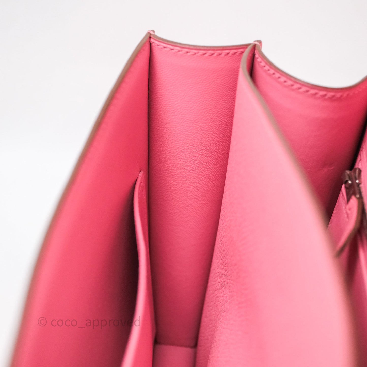 Hermès Constance 24 Rose Confetti 1Q Espom Palladium Hardware