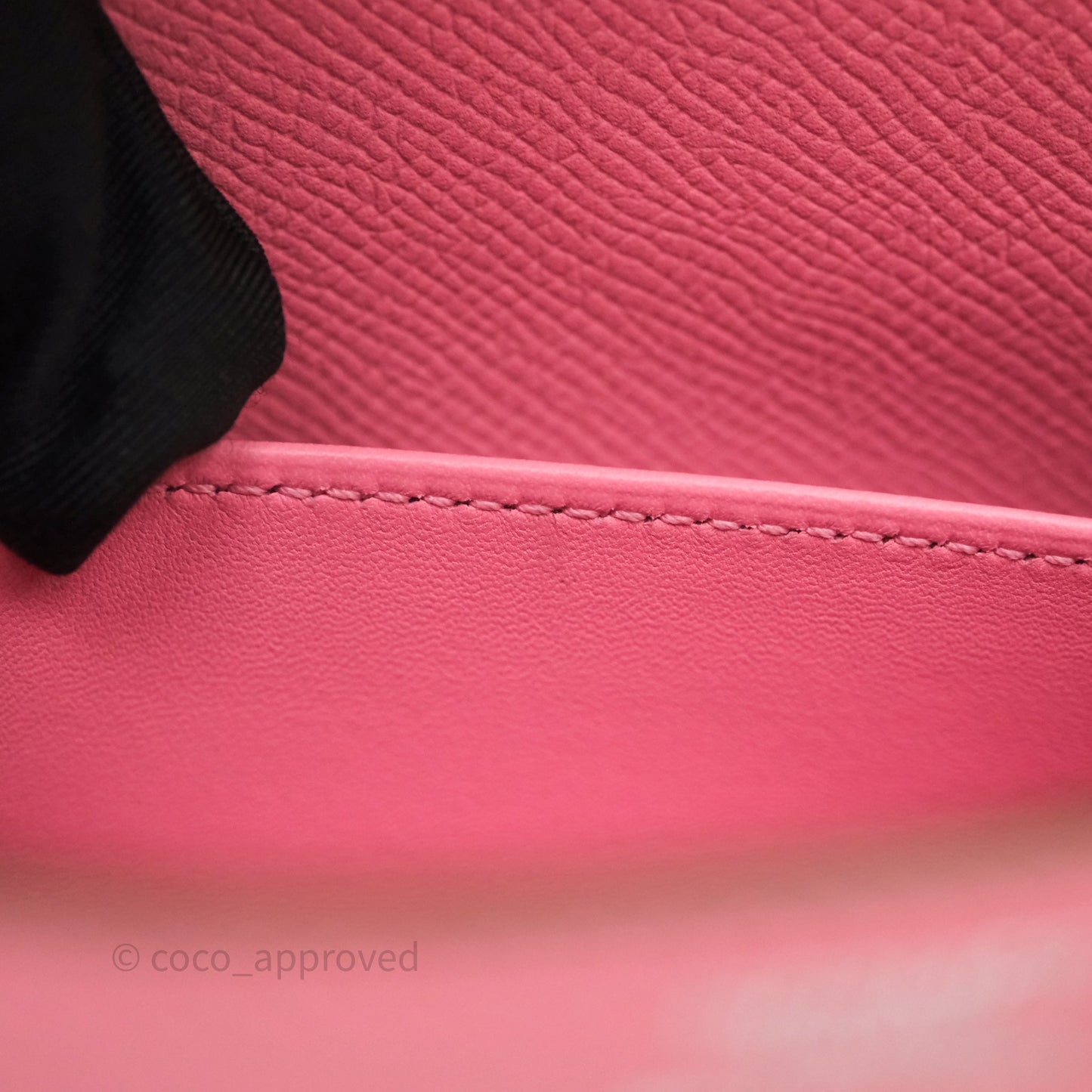 Hermès Constance 24 Rose Confetti 1Q Espom Palladium Hardware