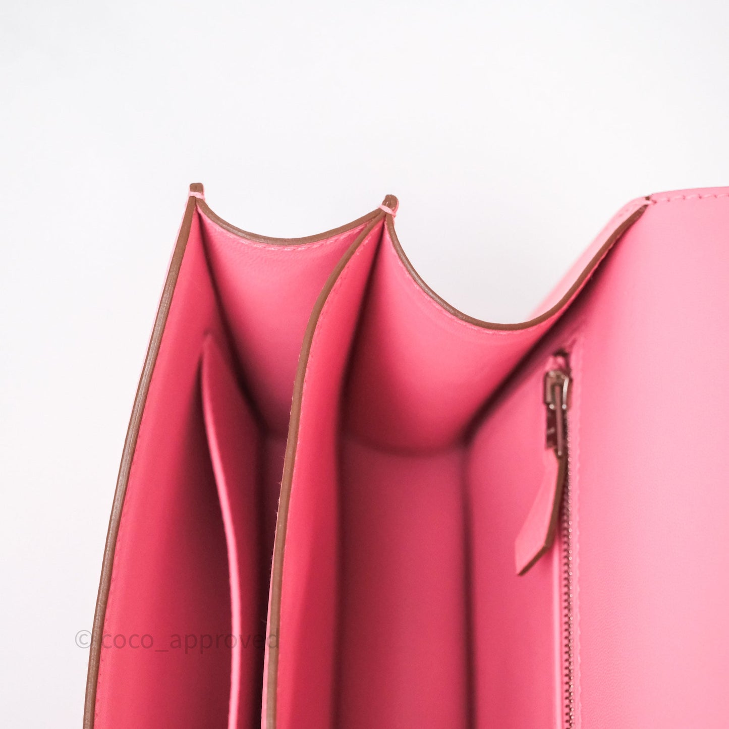 Hermès Constance 24 Rose Confetti 1Q Espom Palladium Hardware