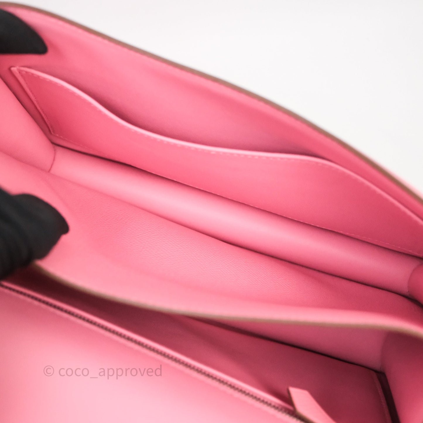 Hermès Constance 24 Rose Confetti 1Q Espom Palladium Hardware