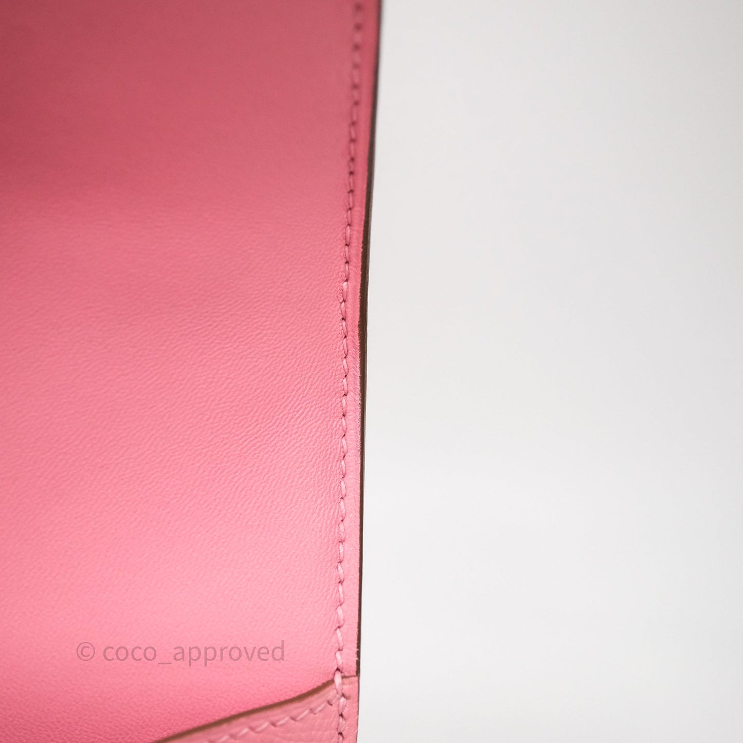Hermès Constance 24 Rose Confetti 1Q Espom Palladium Hardware