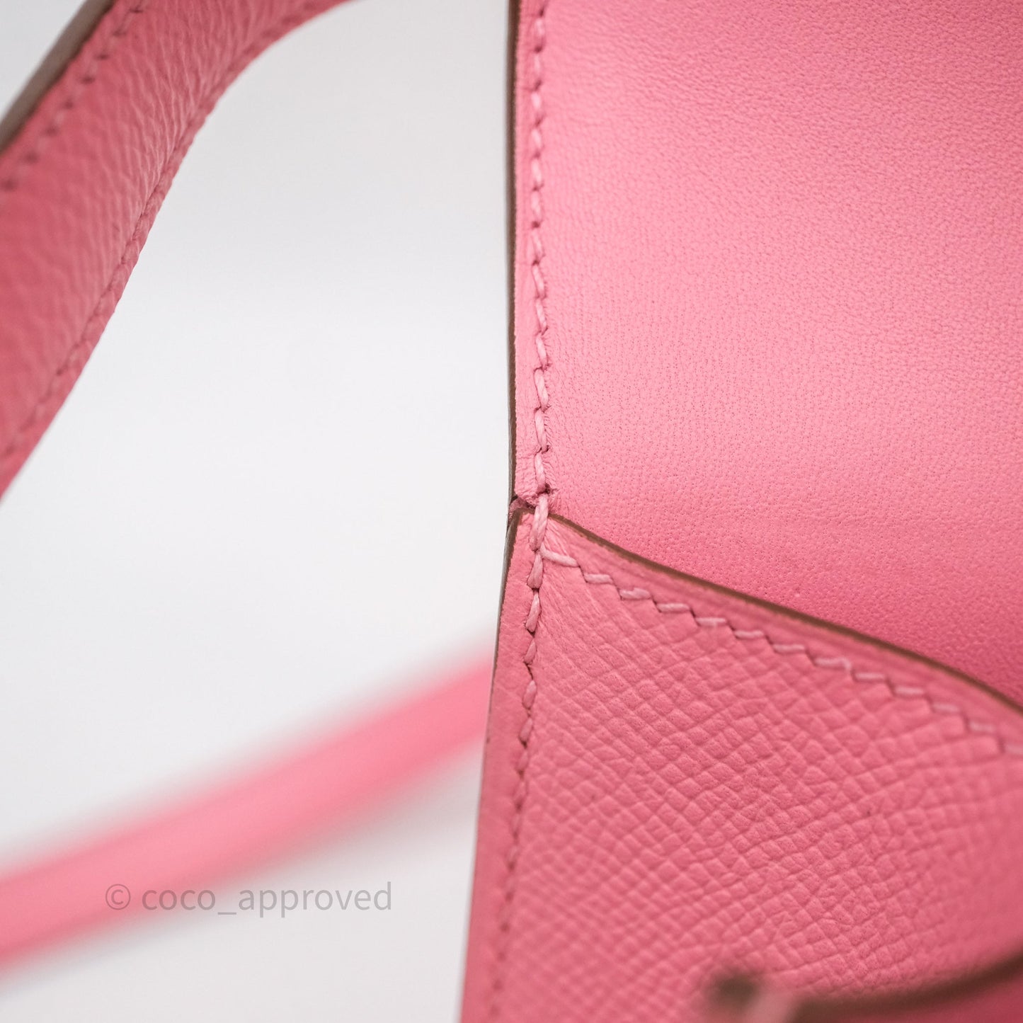 Hermès Constance 24 Rose Confetti 1Q Espom Palladium Hardware