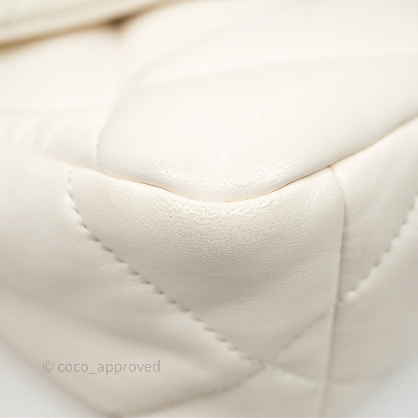 Chanel 19 Small White Mixed Hardware