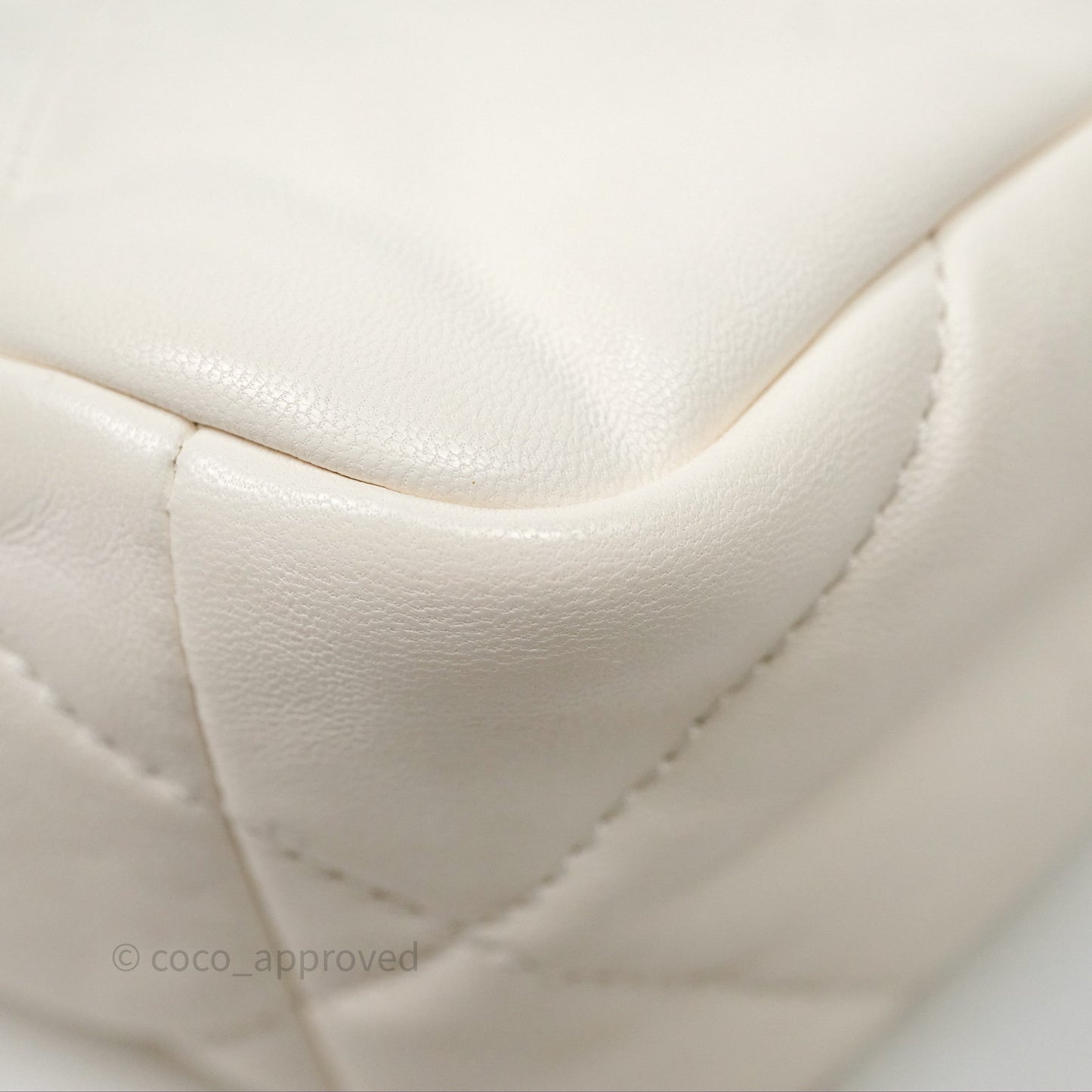 Chanel 19 Small White Mixed Hardware