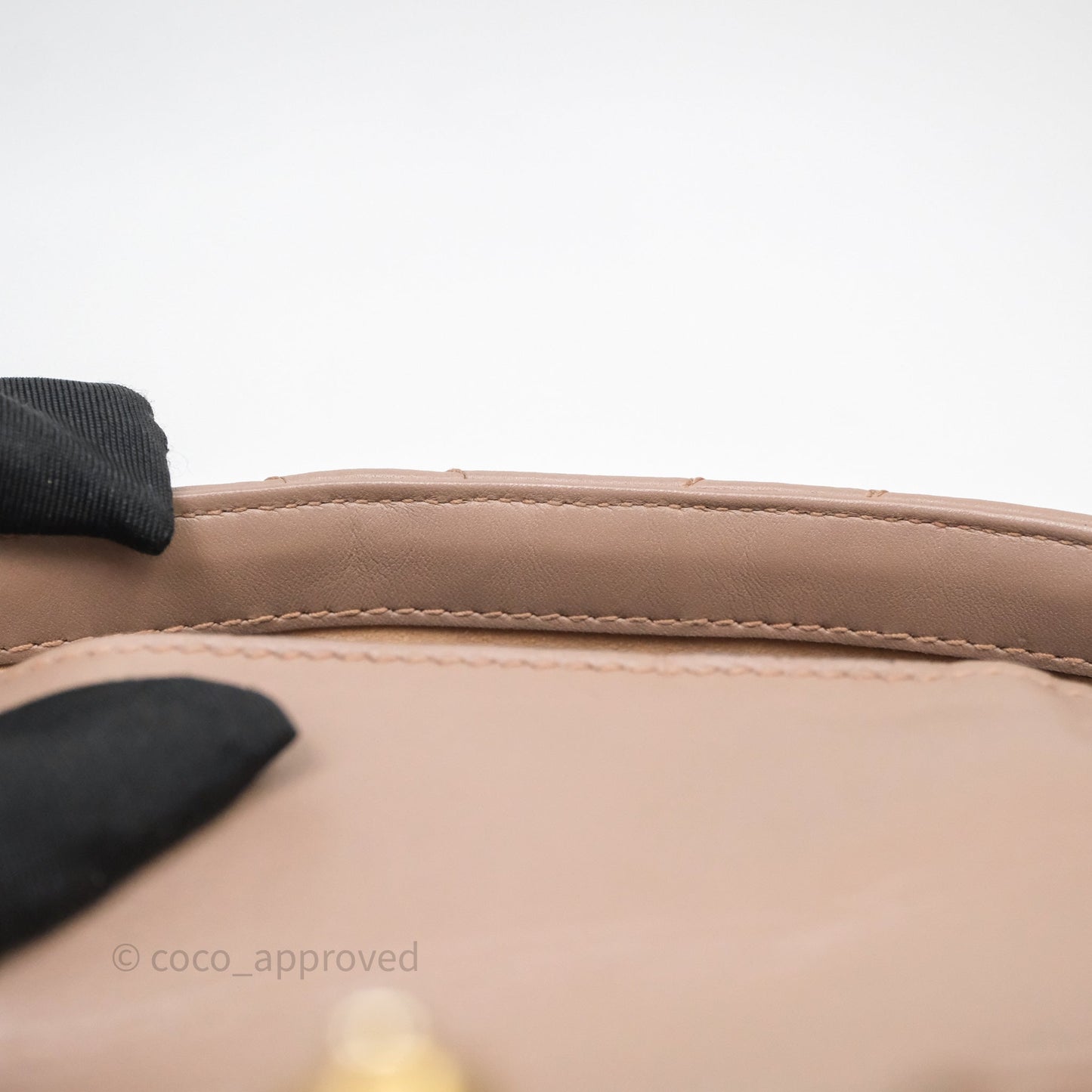 Gucci GG Marmont Matelassé Leather Super Mini Bag Dusty Pink