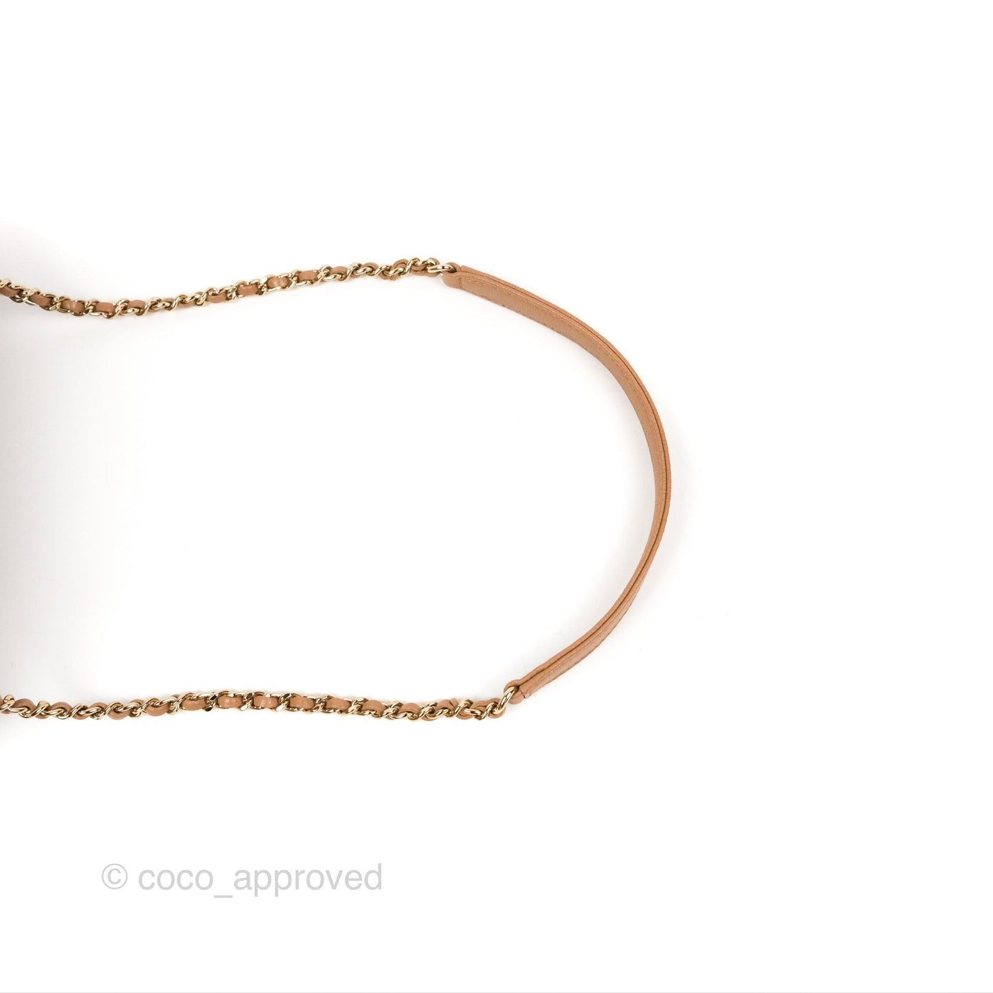 Chanel Small Coco Handle Dark Beige Caviar Gold Hardware