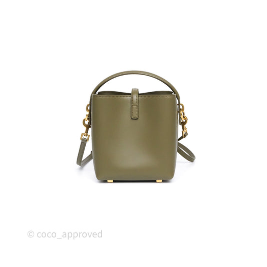 Saint Laurent LE 37 Mini in Shiny Leather Elmwood