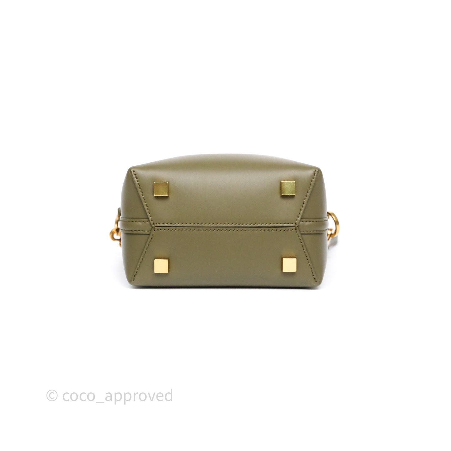 Saint Laurent LE 37 Mini in Shiny Leather Elmwood