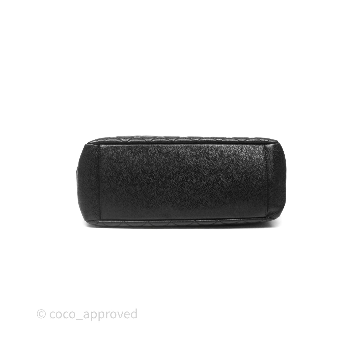 Chanel GST Black Caviar Silver Hardware