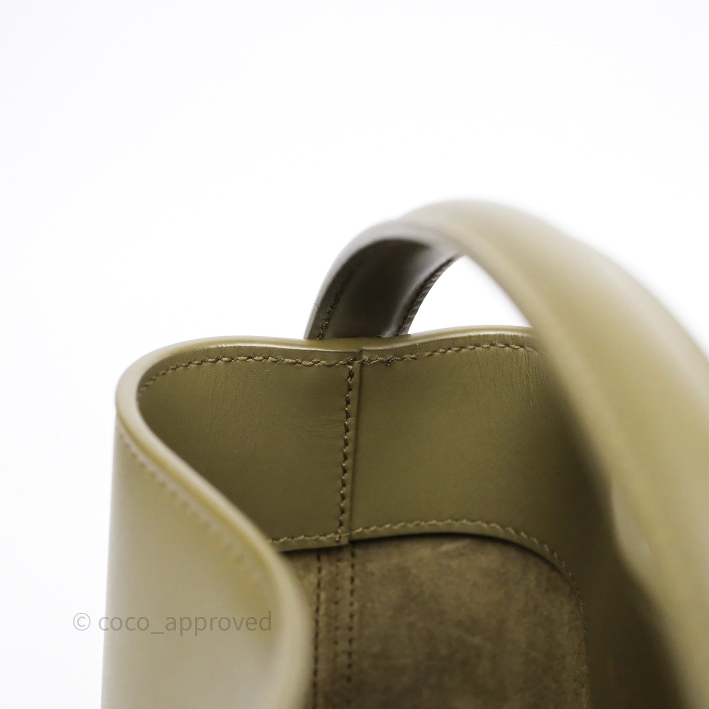 Saint Laurent LE 37 Mini in Shiny Leather Elmwood