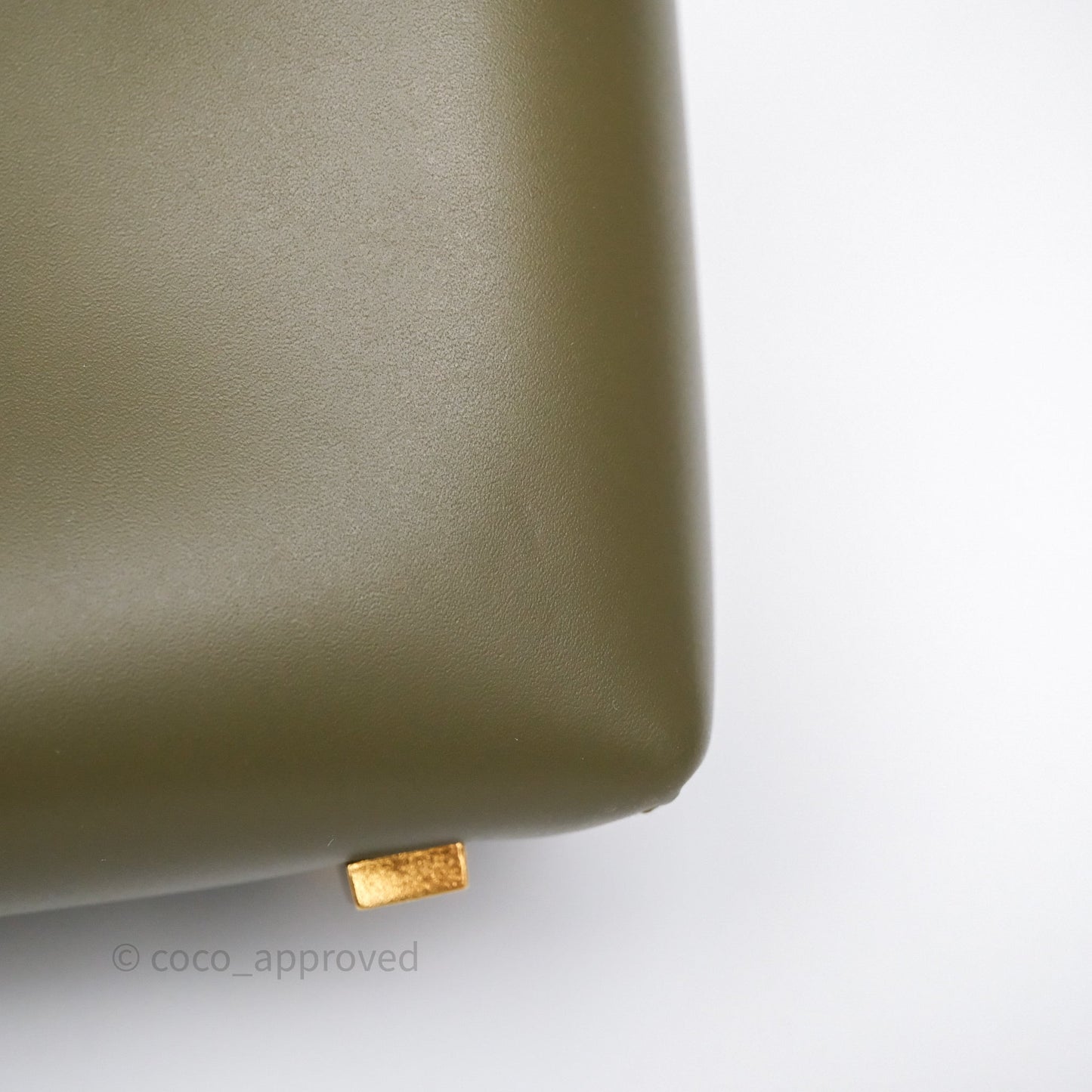 Saint Laurent LE 37 Mini in Shiny Leather Elmwood