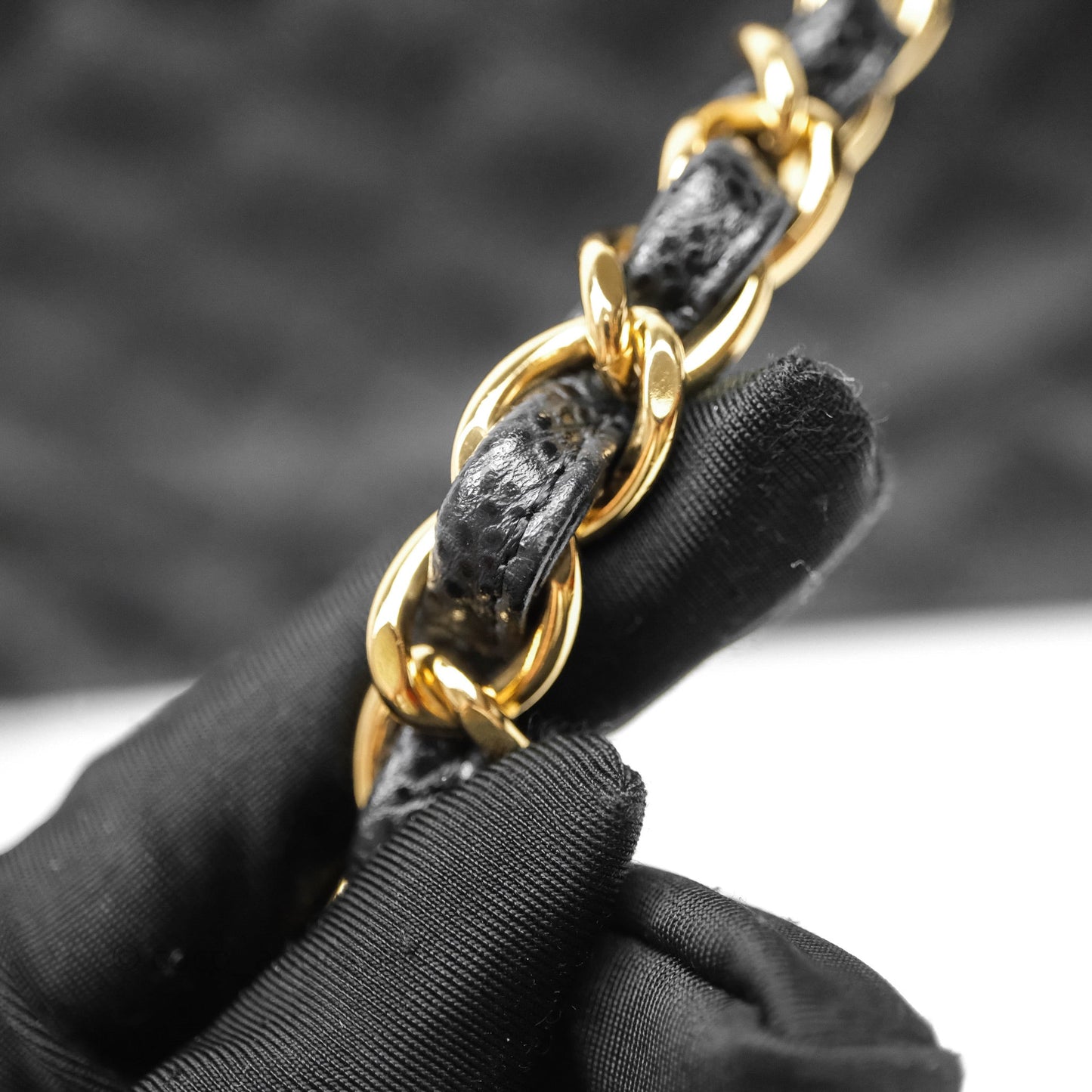 Chanel Jumbo Double Flap Quilted Black Caviar Gold Hardware⁣⁣