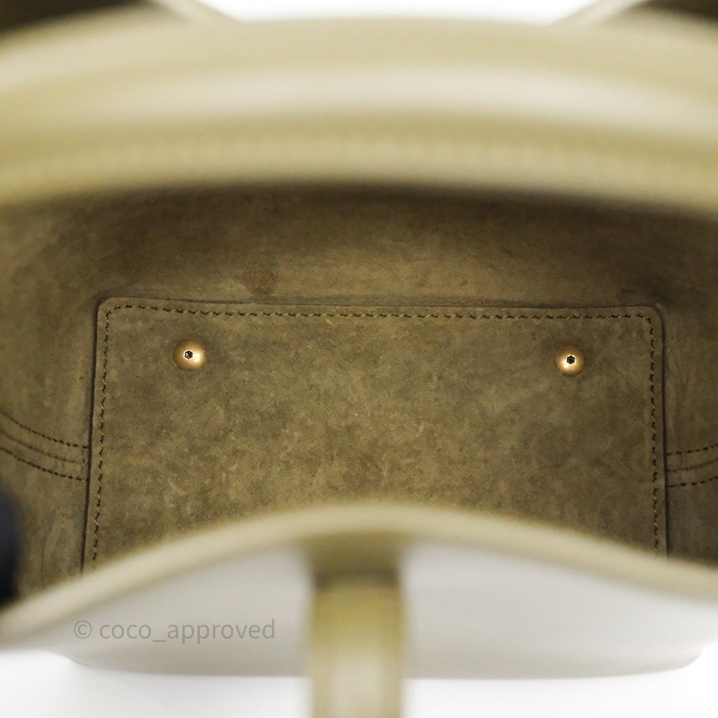 Saint Laurent LE 37 Mini in Shiny Leather Elmwood